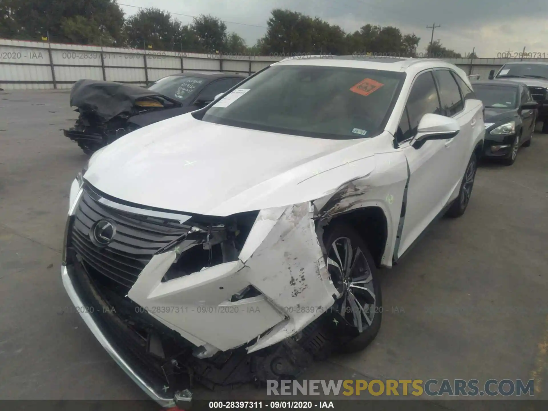 2 Photograph of a damaged car JTJGZKCA1K2011260 LEXUS RX 2019