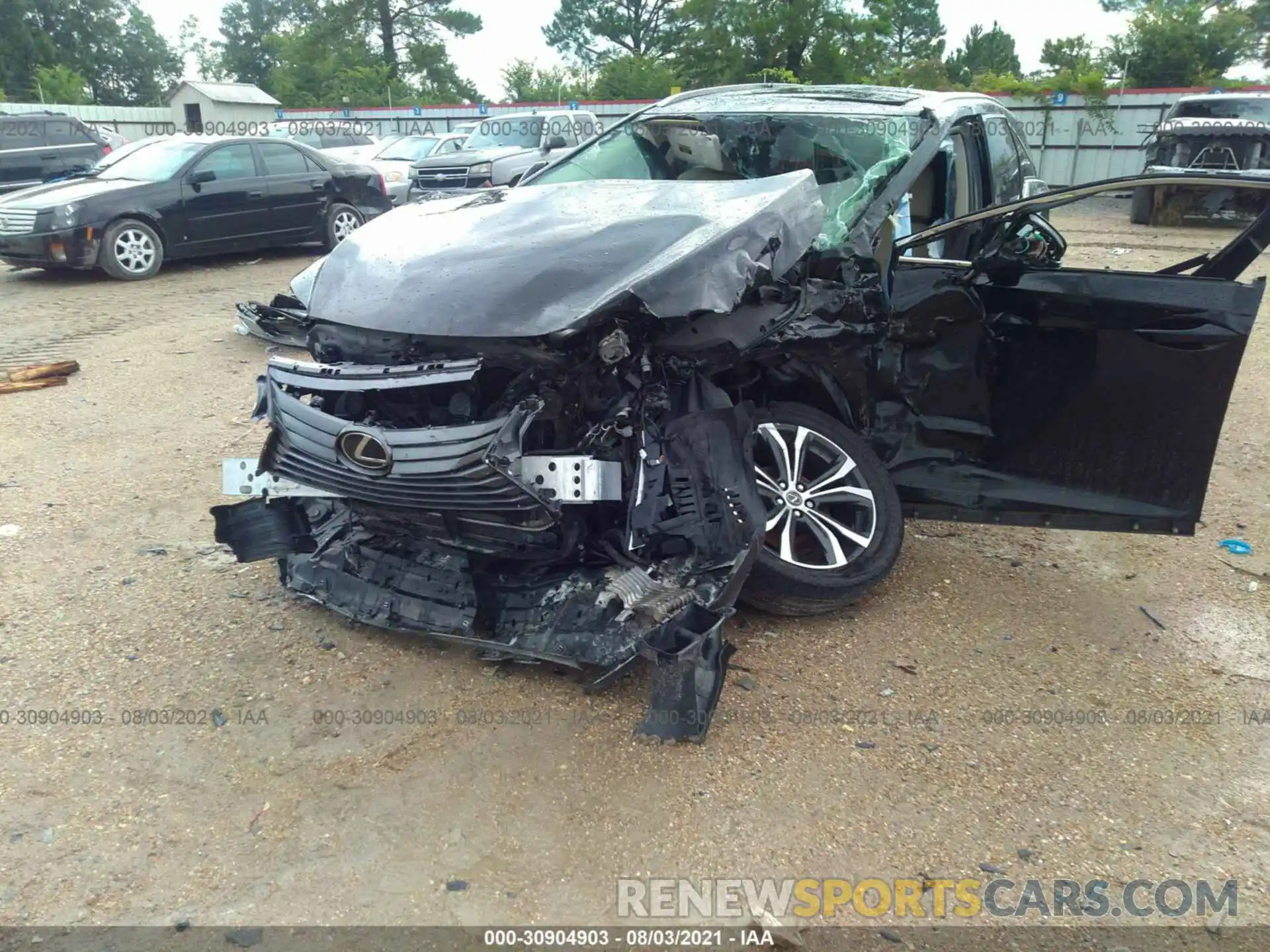 2 Photograph of a damaged car JTJGZKCA1K2012389 LEXUS RX 2019