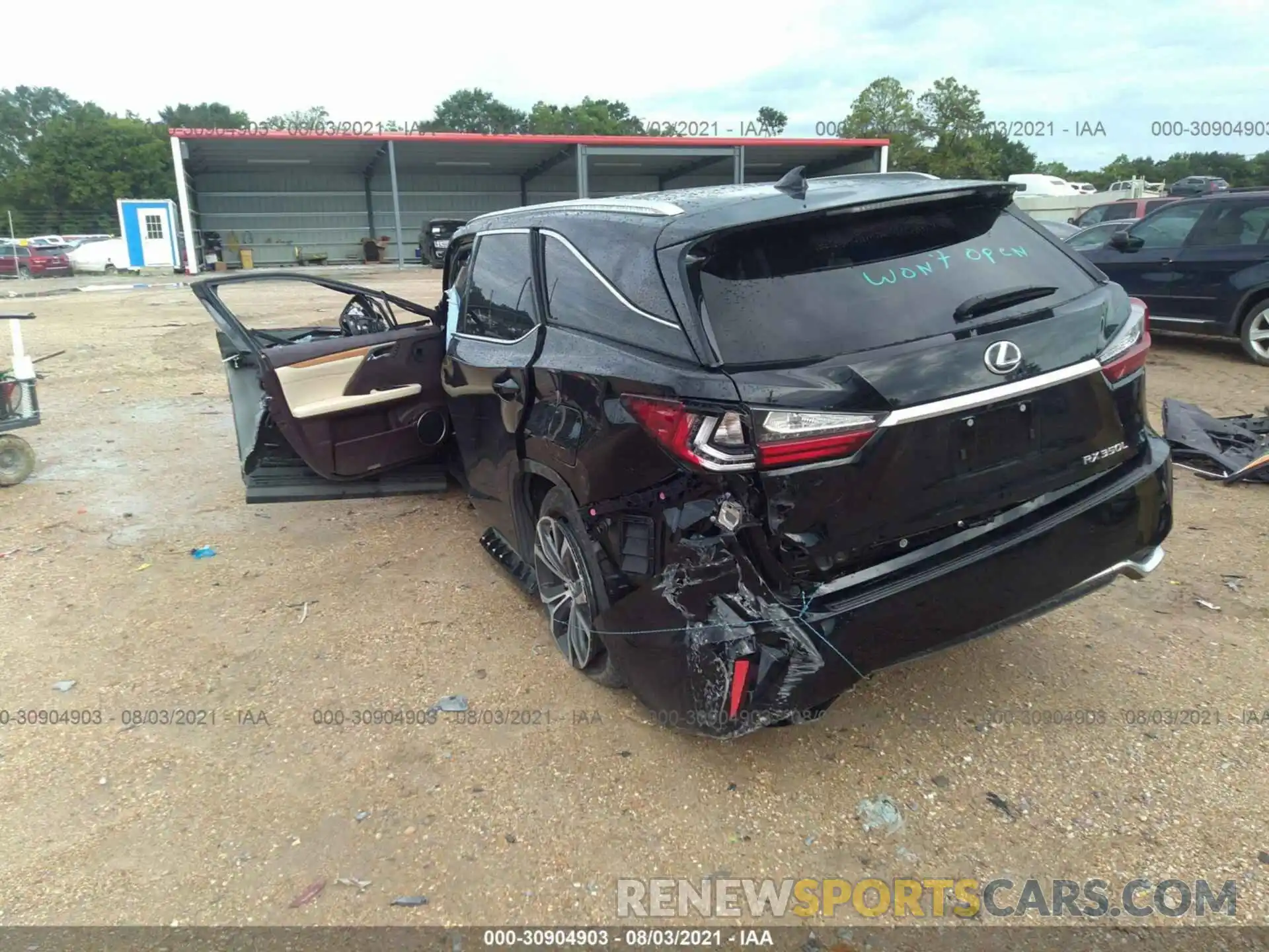 3 Photograph of a damaged car JTJGZKCA1K2012389 LEXUS RX 2019