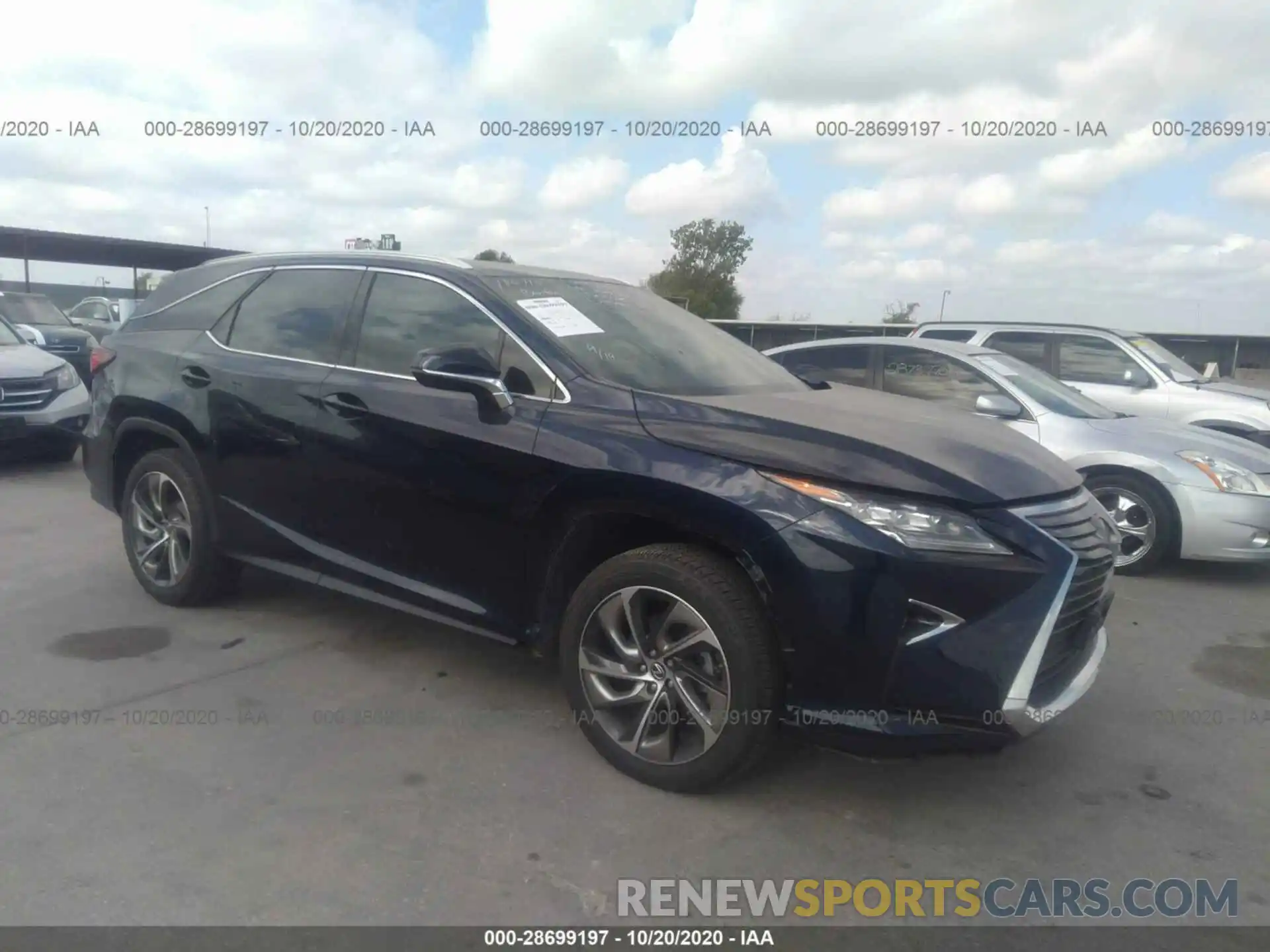 1 Photograph of a damaged car JTJGZKCA1K2013817 LEXUS RX 2019