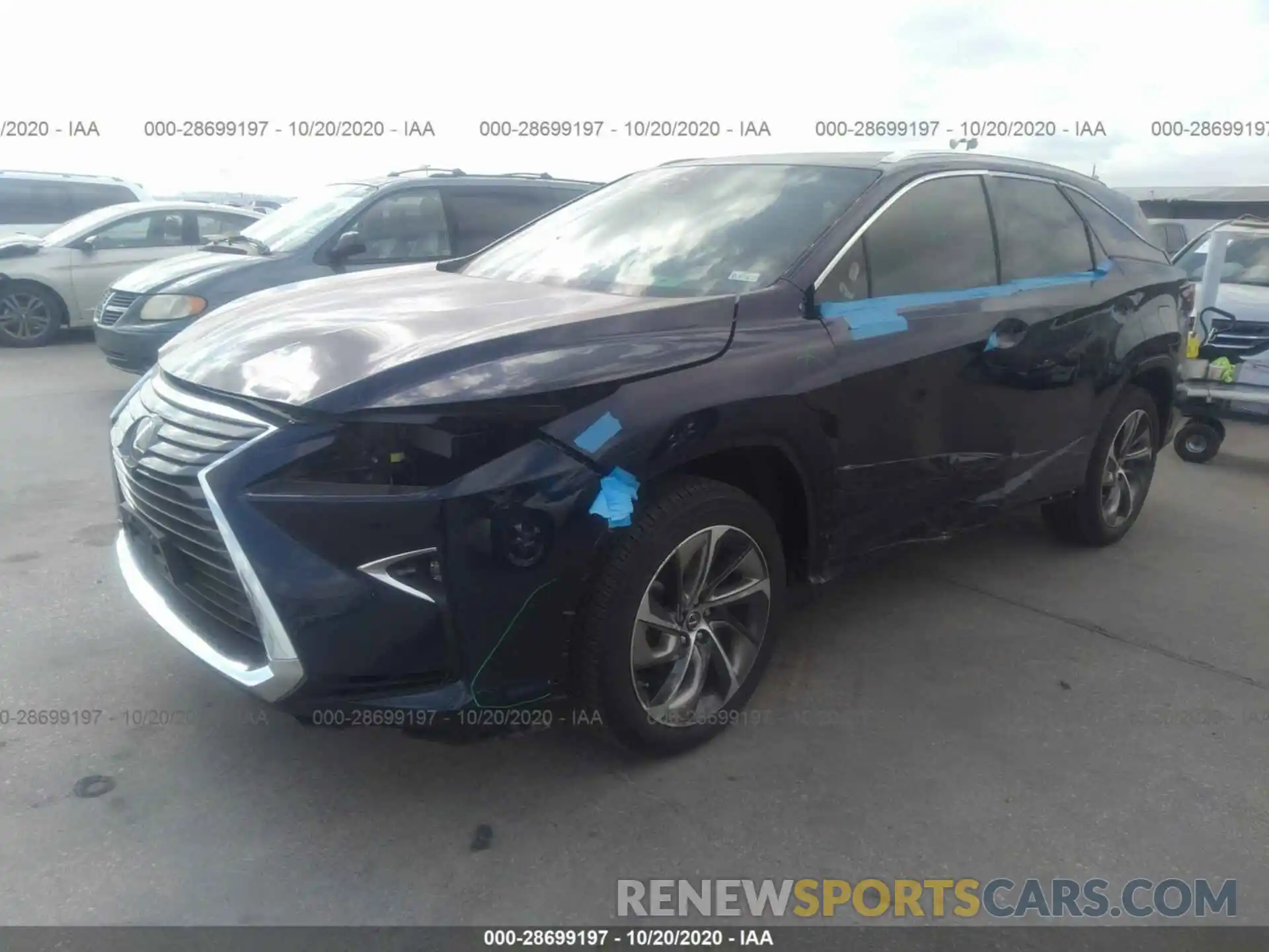 2 Photograph of a damaged car JTJGZKCA1K2013817 LEXUS RX 2019