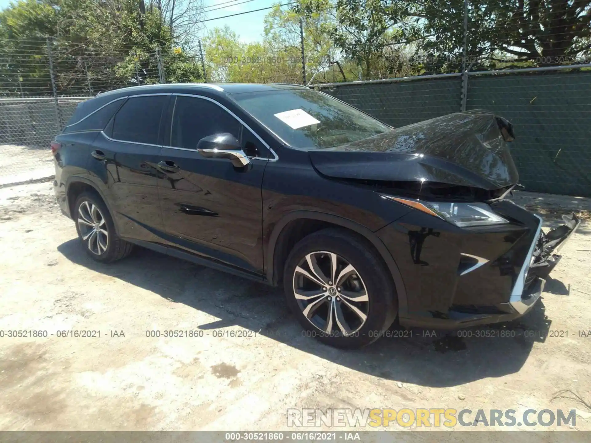 1 Photograph of a damaged car JTJGZKCA2K2011414 LEXUS RX 2019