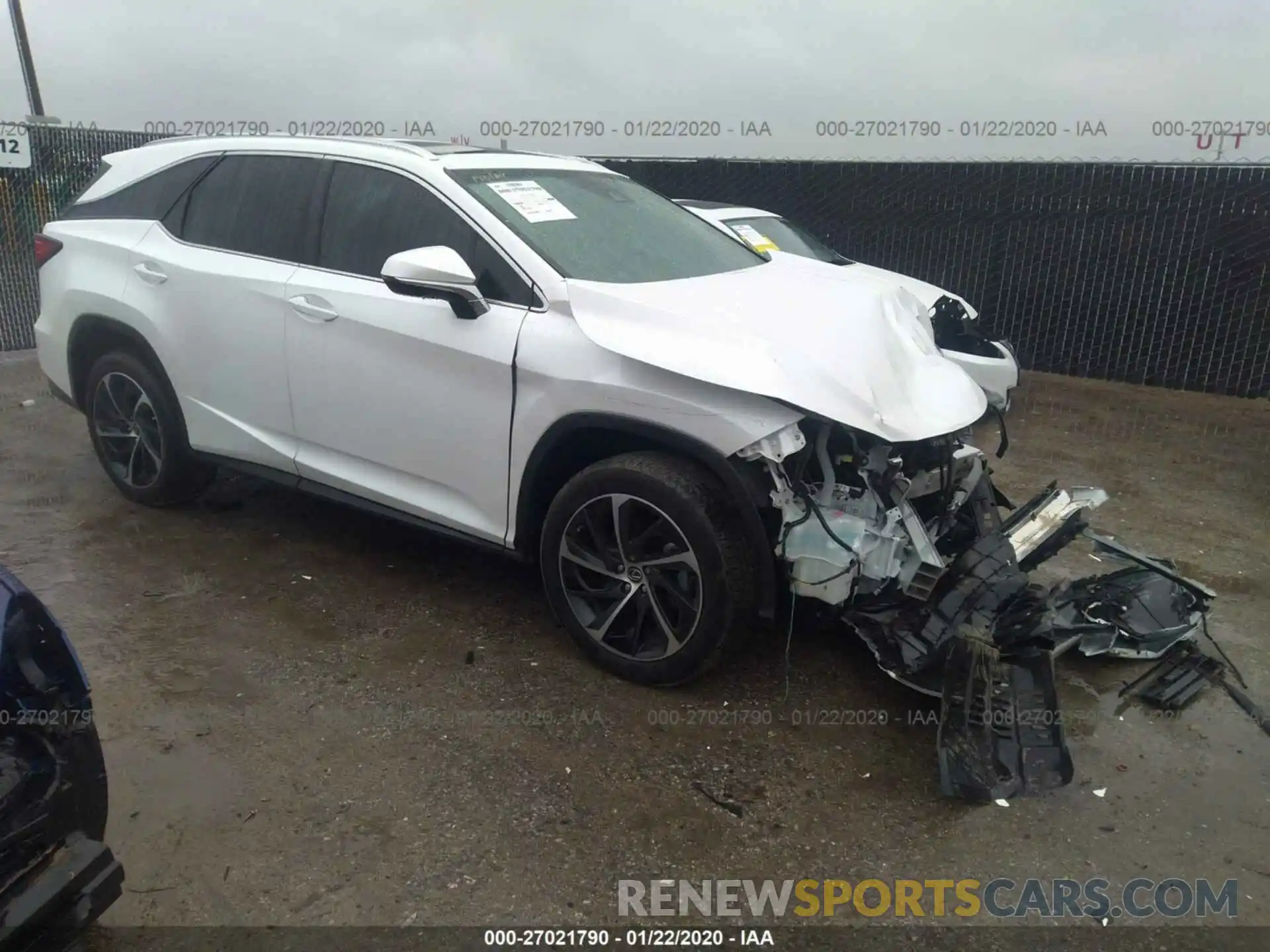 1 Photograph of a damaged car JTJGZKCA4K2010619 LEXUS RX 2019