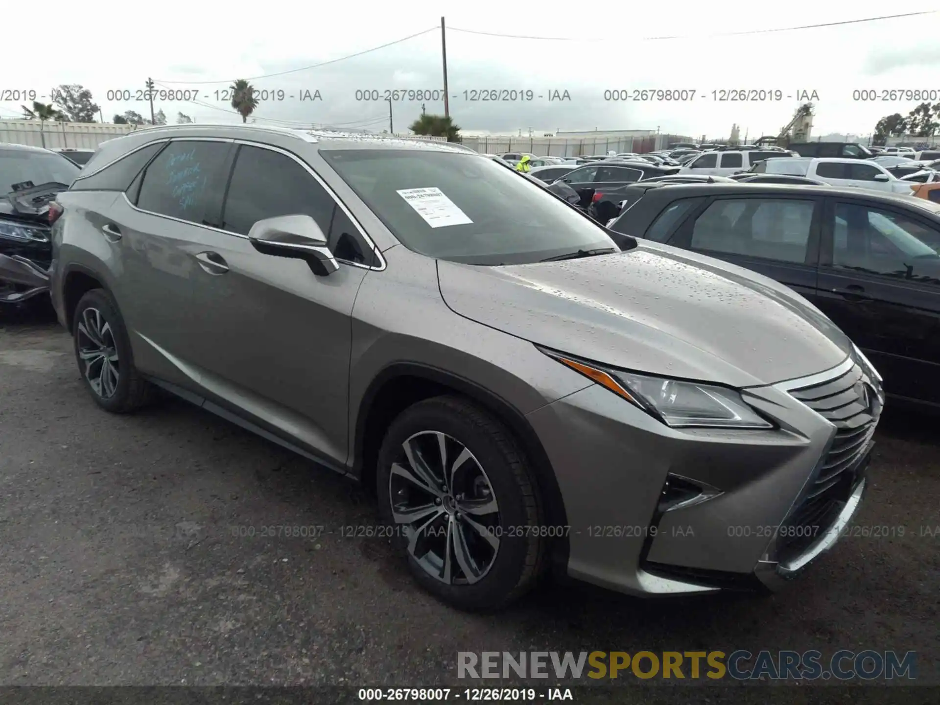 1 Photograph of a damaged car JTJGZKCA4K2012323 LEXUS RX 2019