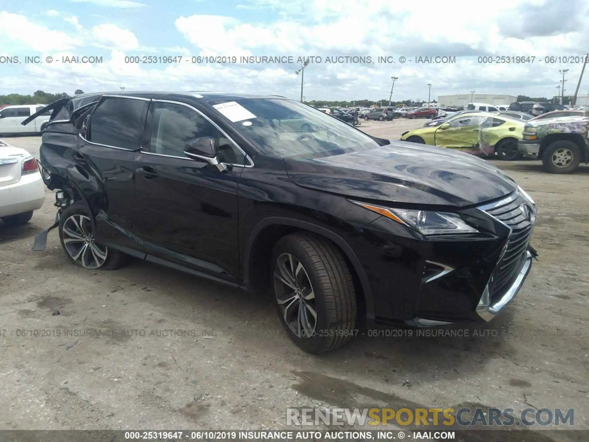 1 Photograph of a damaged car JTJGZKCA6K2010282 LEXUS RX 2019