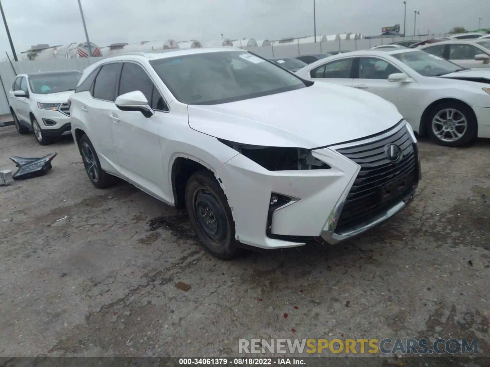 1 Photograph of a damaged car JTJGZKCA7K2010534 LEXUS RX 2019