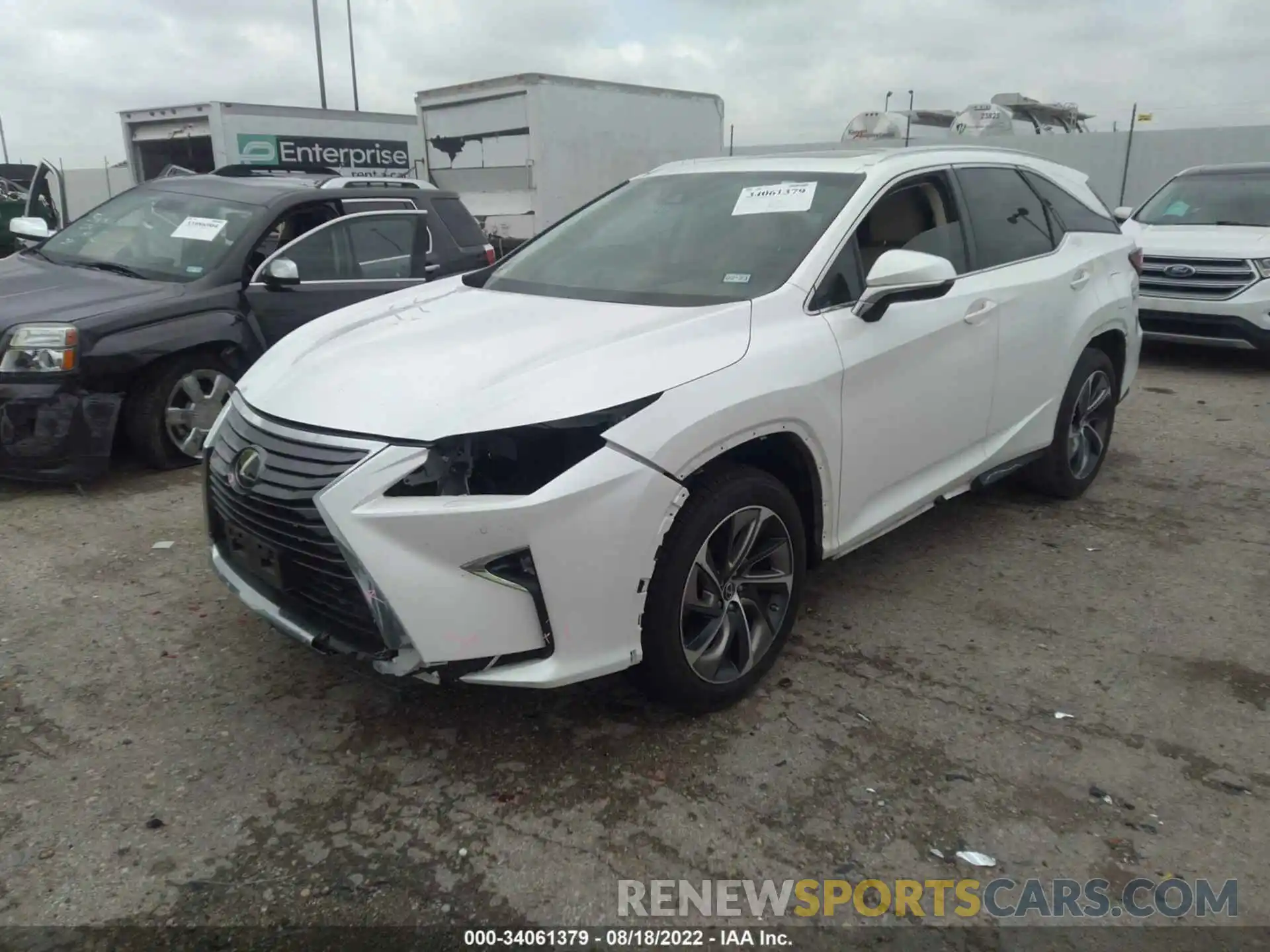 2 Photograph of a damaged car JTJGZKCA7K2010534 LEXUS RX 2019