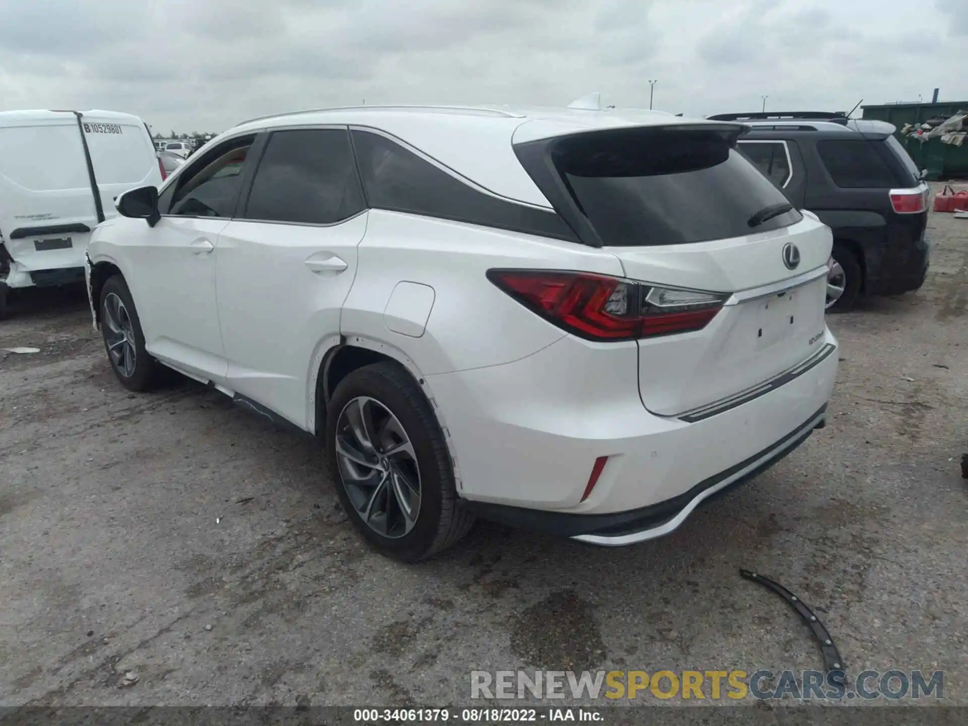 3 Photograph of a damaged car JTJGZKCA7K2010534 LEXUS RX 2019