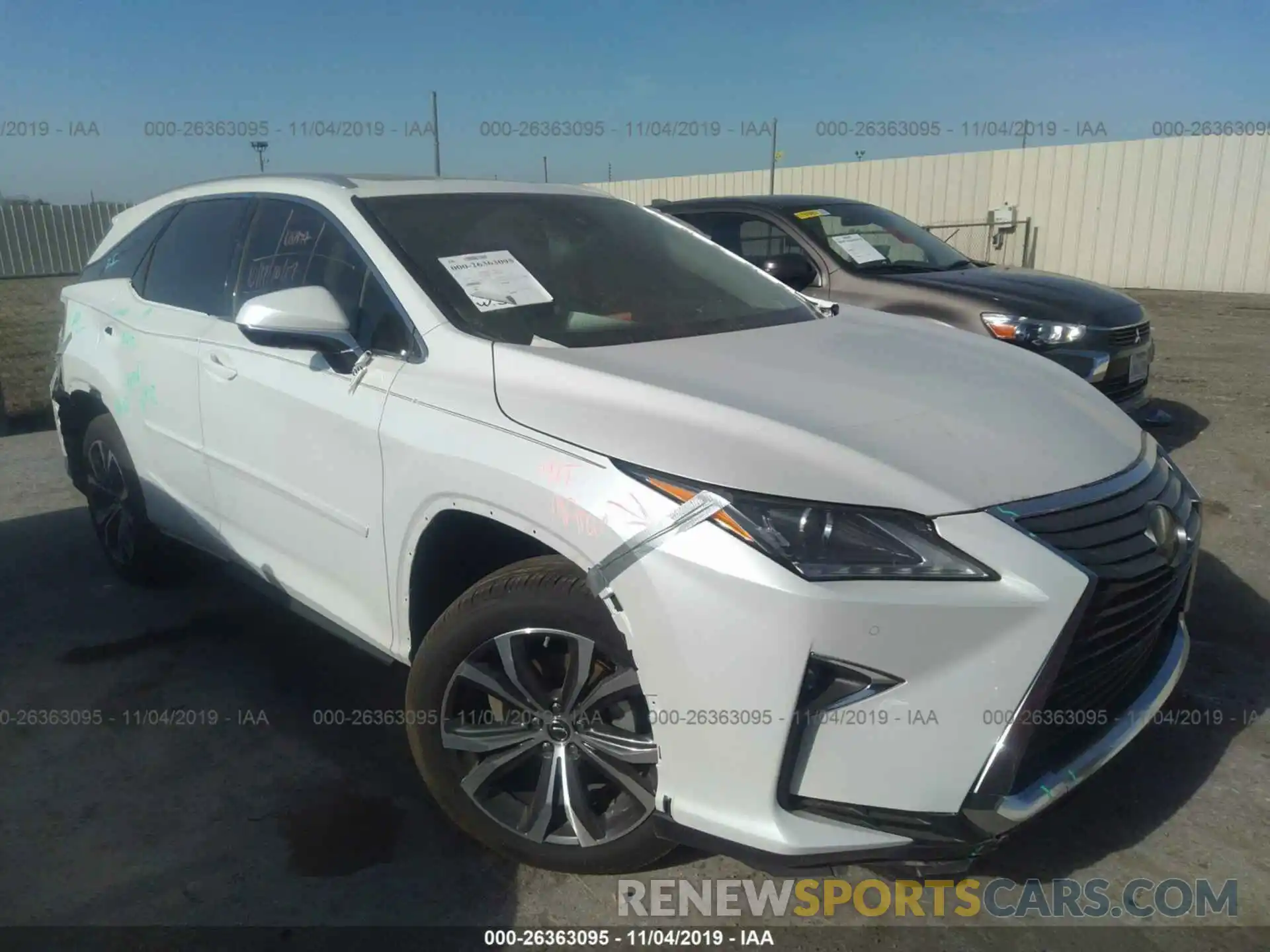 1 Photograph of a damaged car JTJGZKCA9K2011037 LEXUS RX 2019