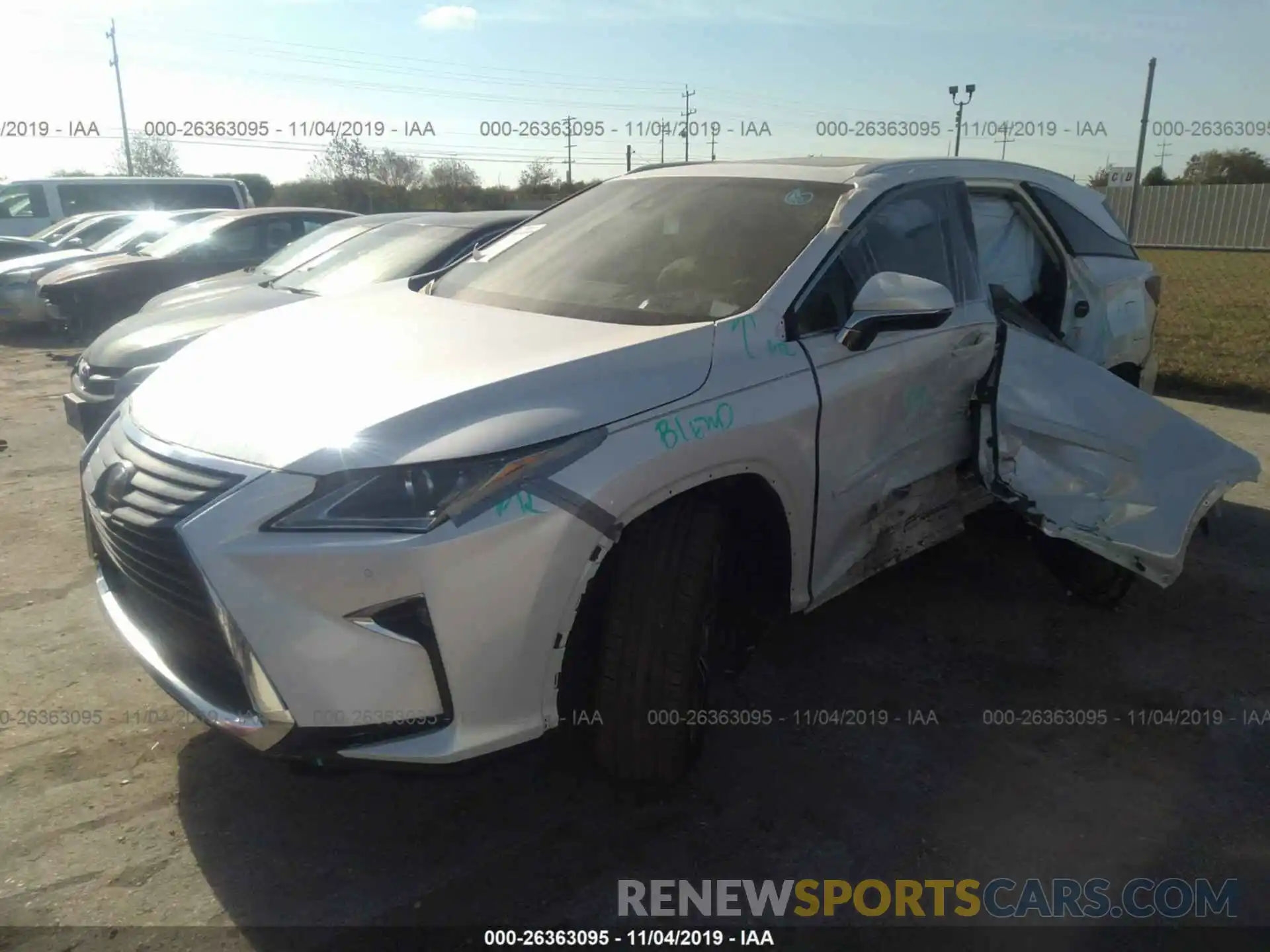 2 Photograph of a damaged car JTJGZKCA9K2011037 LEXUS RX 2019