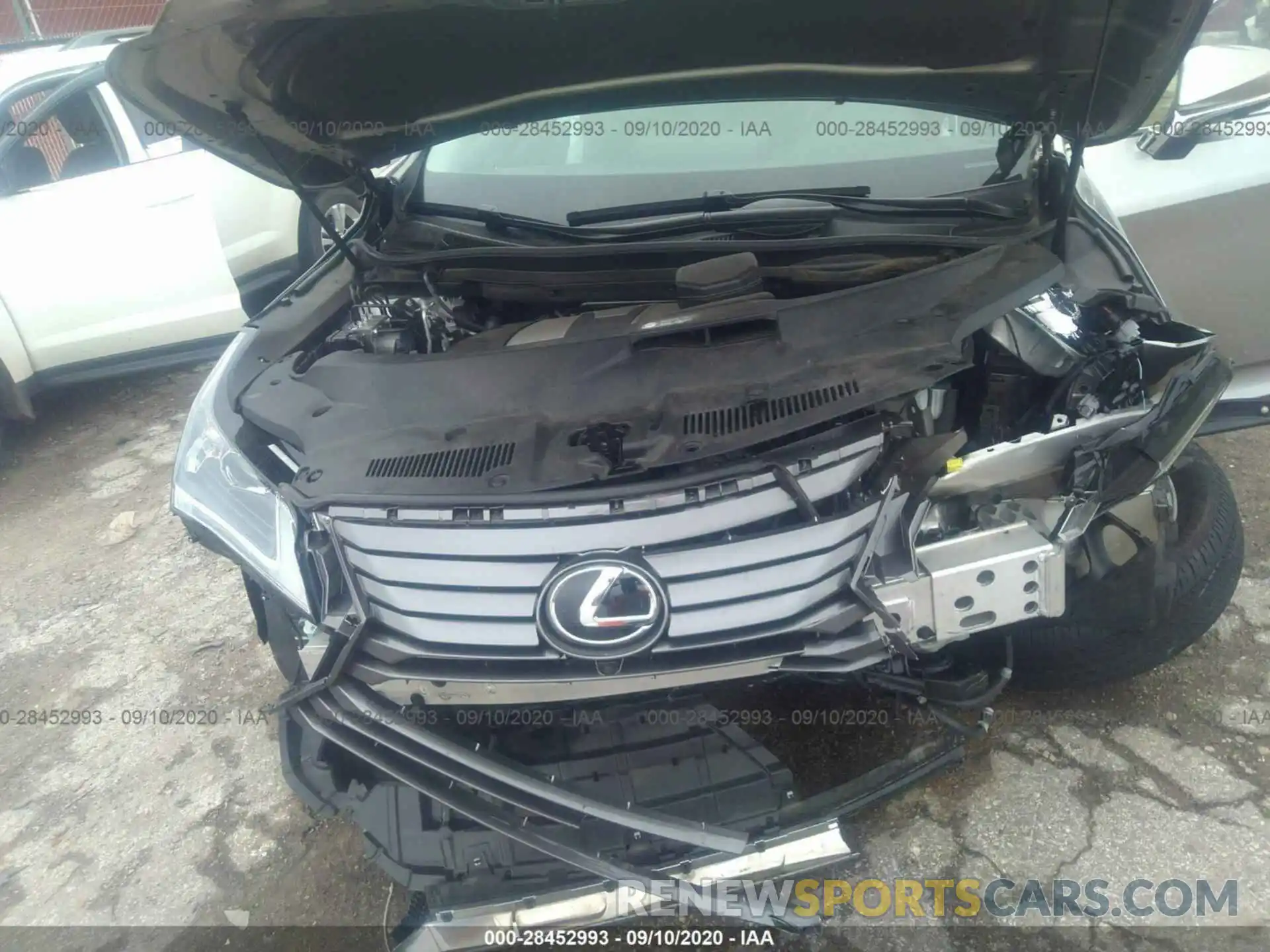 10 Photograph of a damaged car JTJGZKCAXK2009894 LEXUS RX 2019