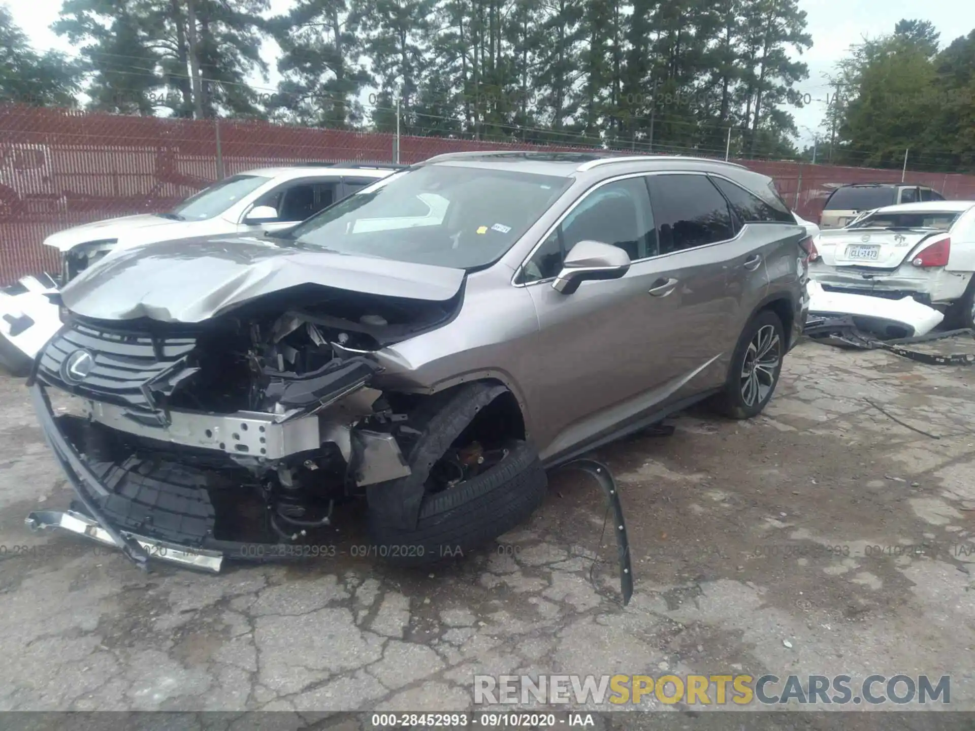 2 Photograph of a damaged car JTJGZKCAXK2009894 LEXUS RX 2019