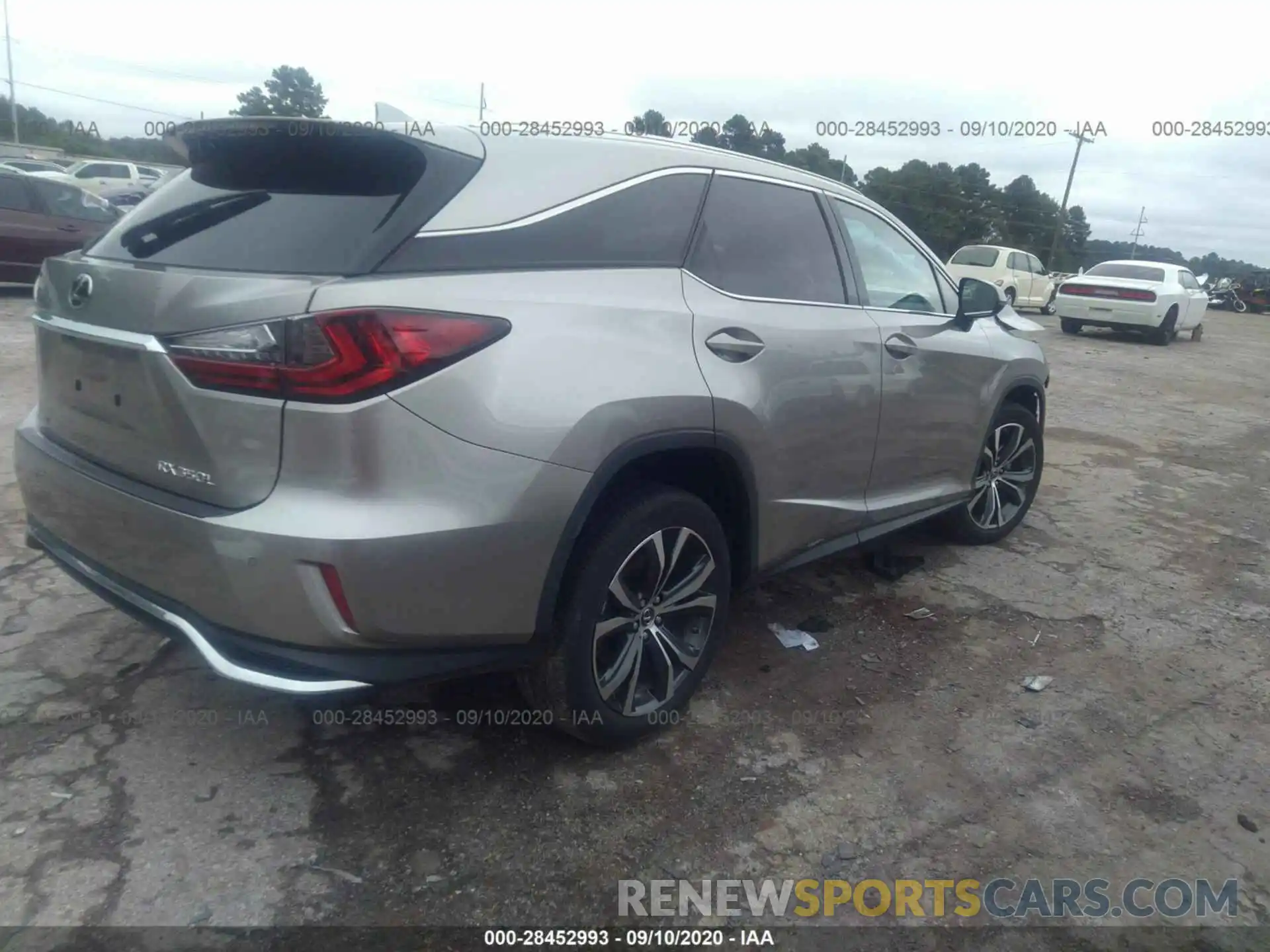 4 Фотография поврежденного автомобиля JTJGZKCAXK2009894 LEXUS RX 2019