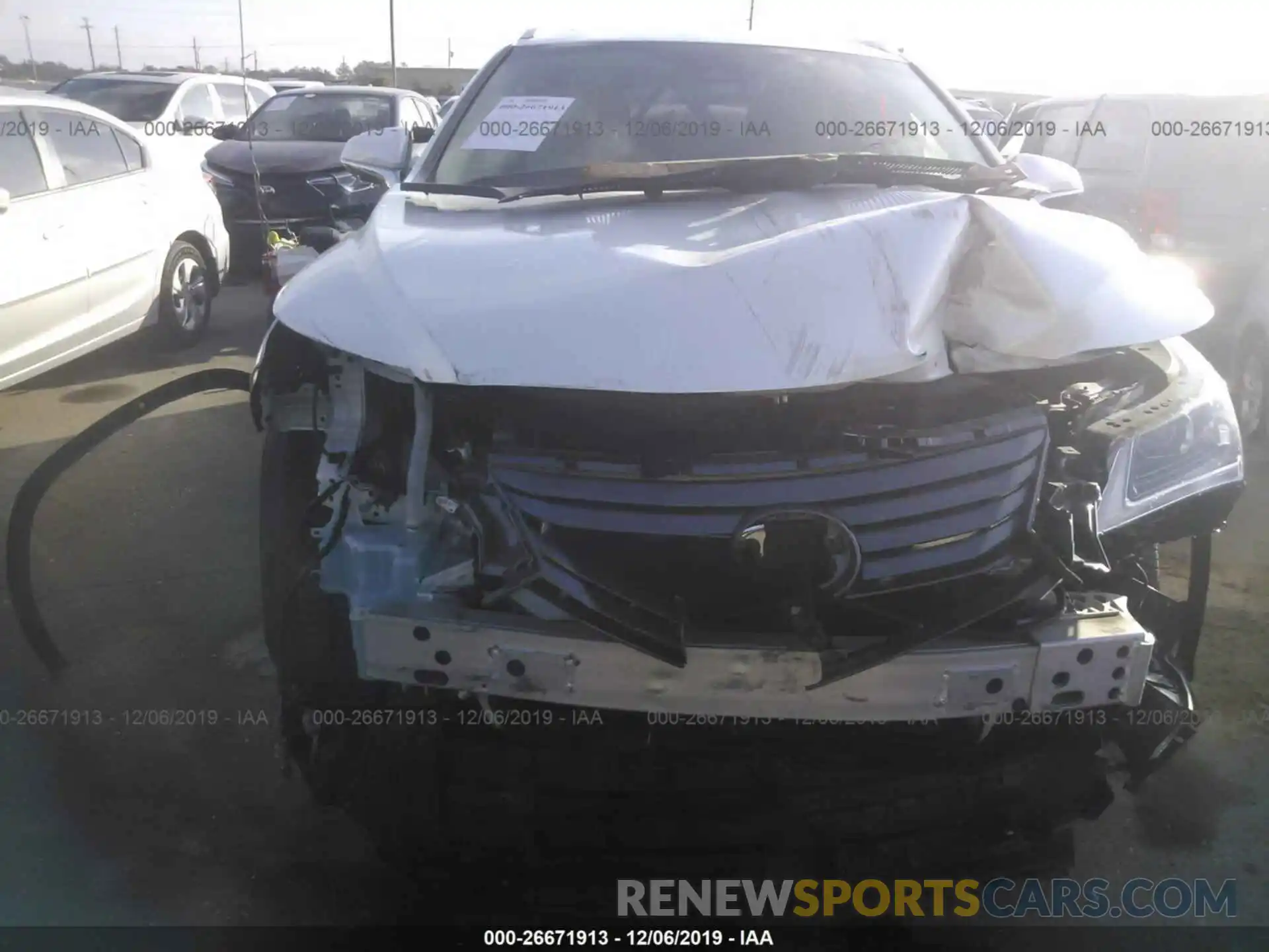 6 Photograph of a damaged car JTJGZKCAXK2010074 LEXUS RX 2019