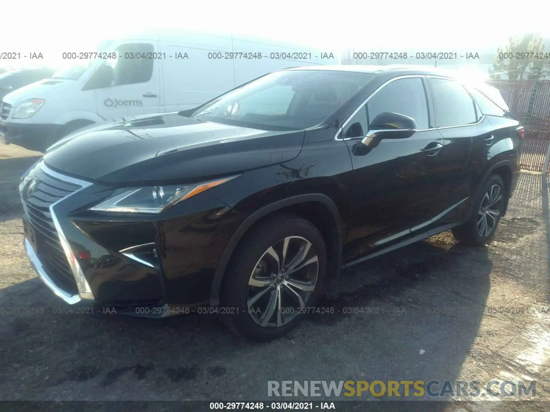 2 Photograph of a damaged car JTJGZKCAXK2010883 LEXUS RX 2019