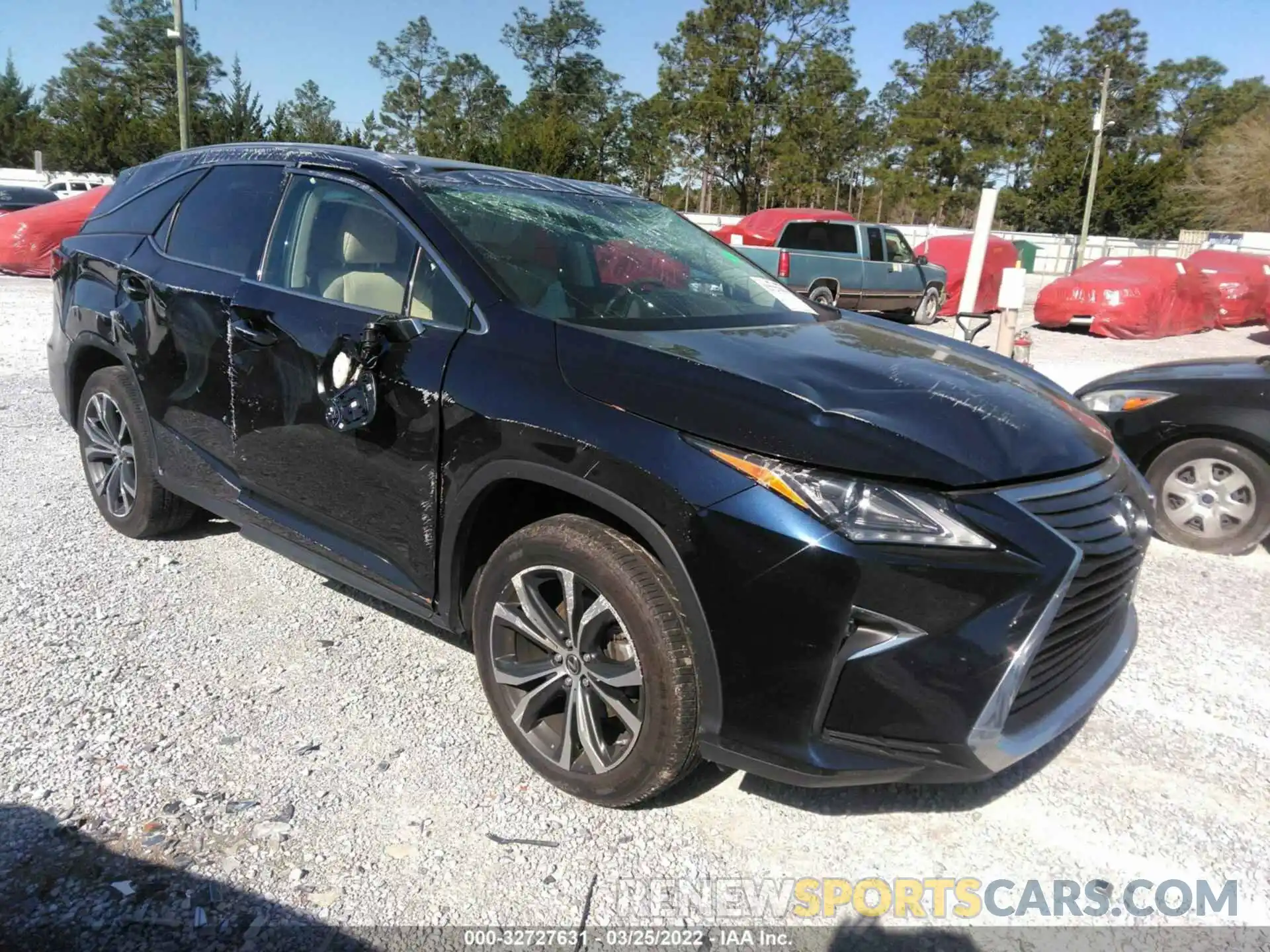 1 Photograph of a damaged car JTJGZKCAXK2013413 LEXUS RX 2019