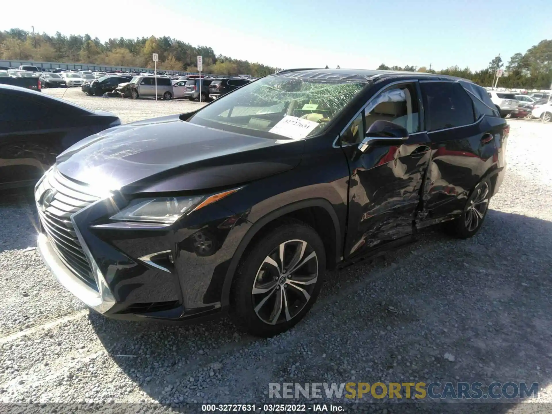 2 Photograph of a damaged car JTJGZKCAXK2013413 LEXUS RX 2019