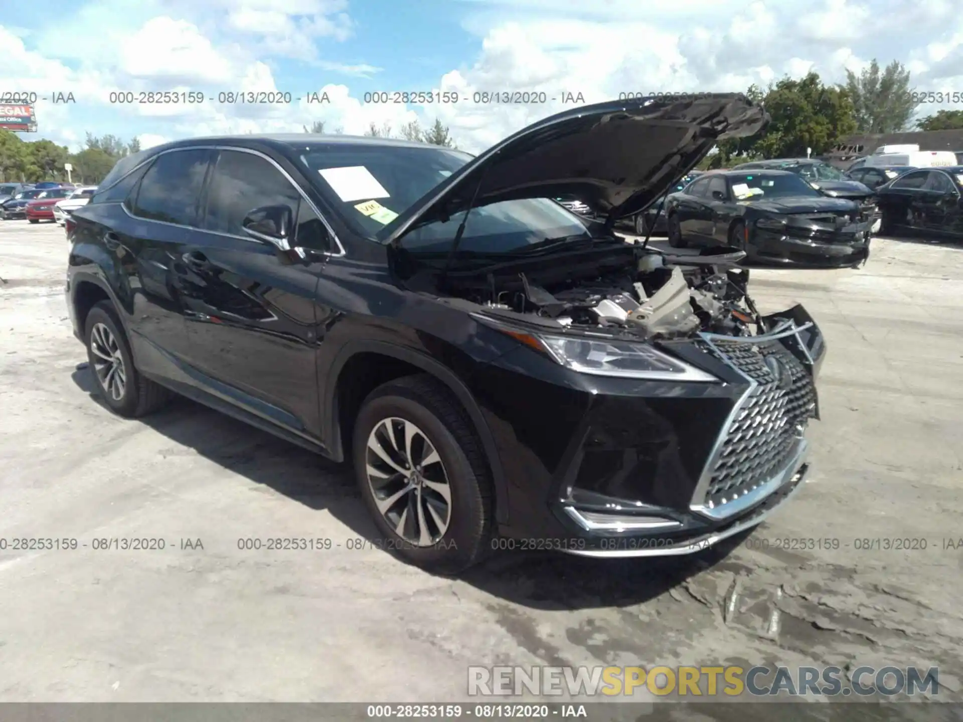 1 Photograph of a damaged car 2T2AZMAA0LC170826 LEXUS RX 2020