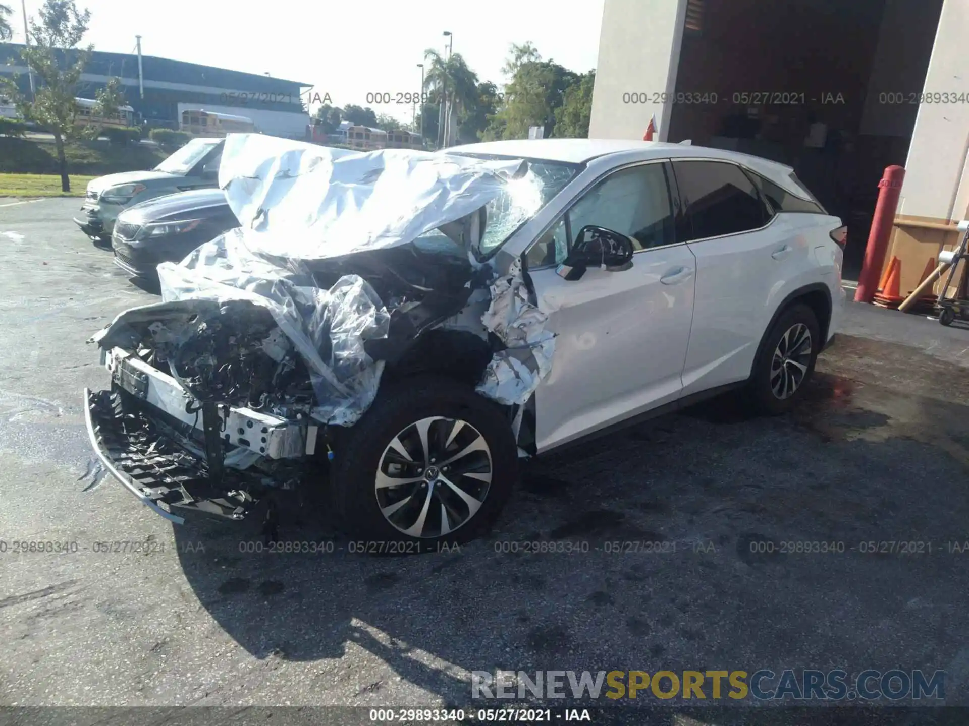 2 Photograph of a damaged car 2T2AZMAA0LC177470 LEXUS RX 2020