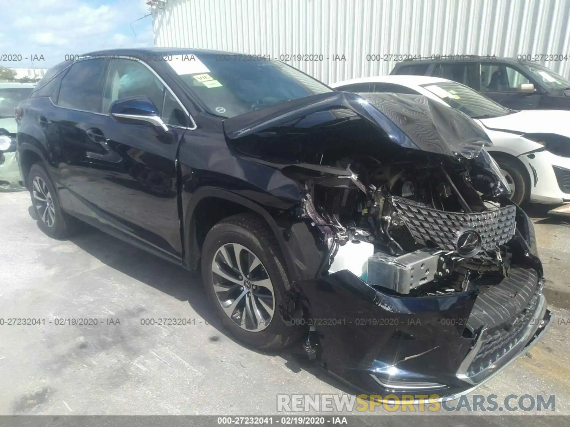 1 Фотография поврежденного автомобиля 2T2AZMAA1LC164176 LEXUS RX 2020