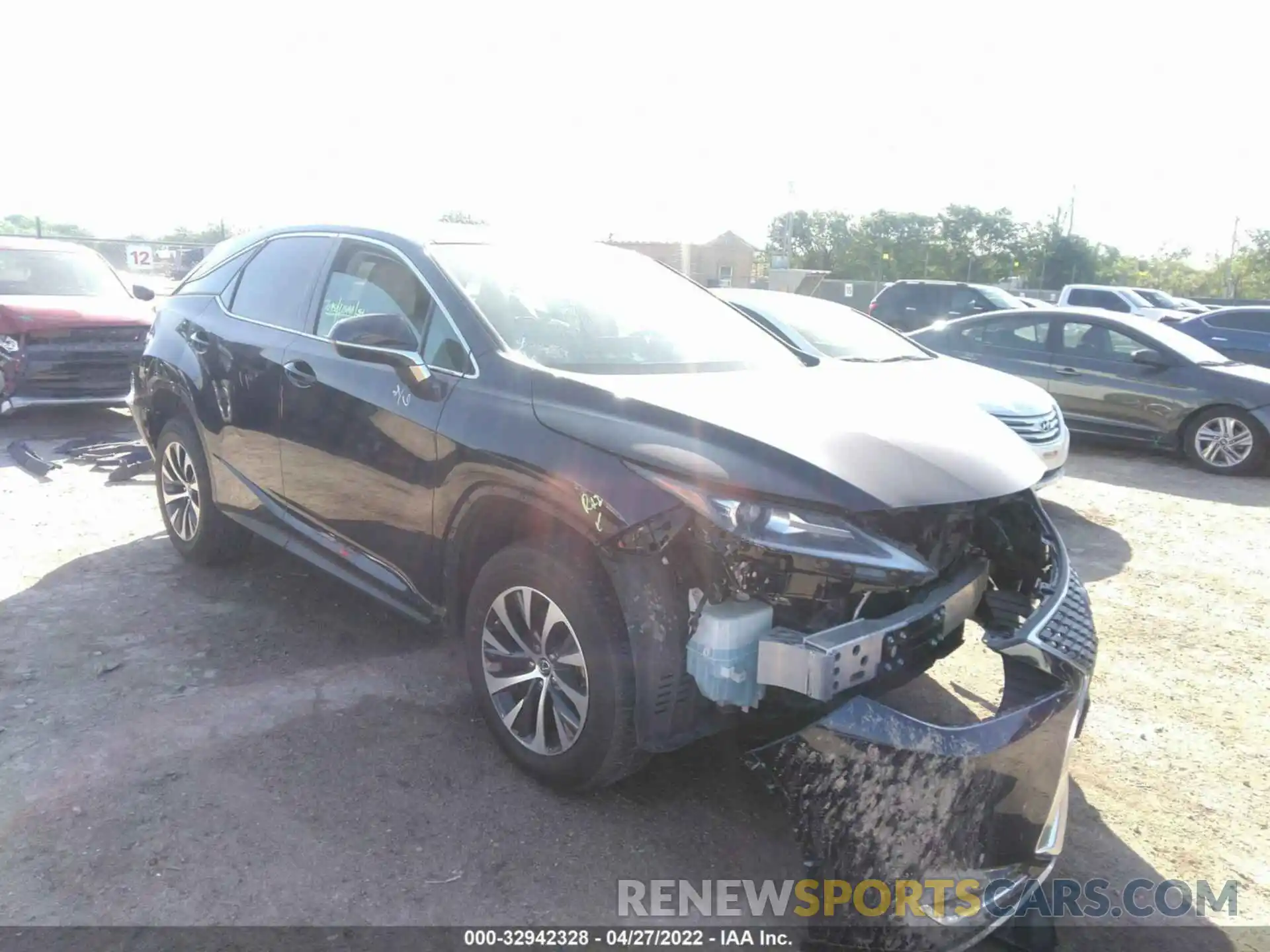 1 Photograph of a damaged car 2T2AZMAA1LC174237 LEXUS RX 2020