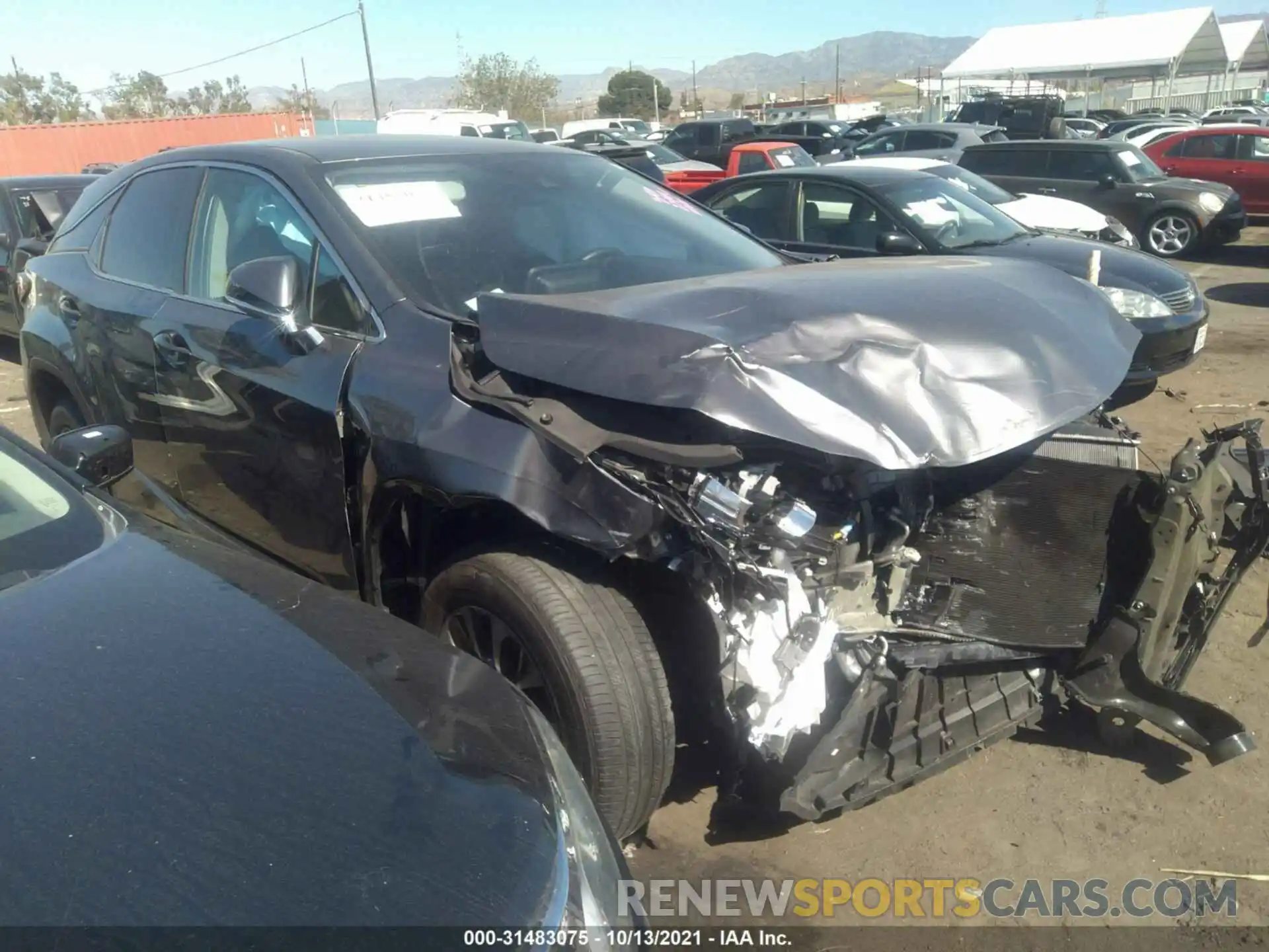 1 Photograph of a damaged car 2T2AZMAA3LC160064 LEXUS RX 2020