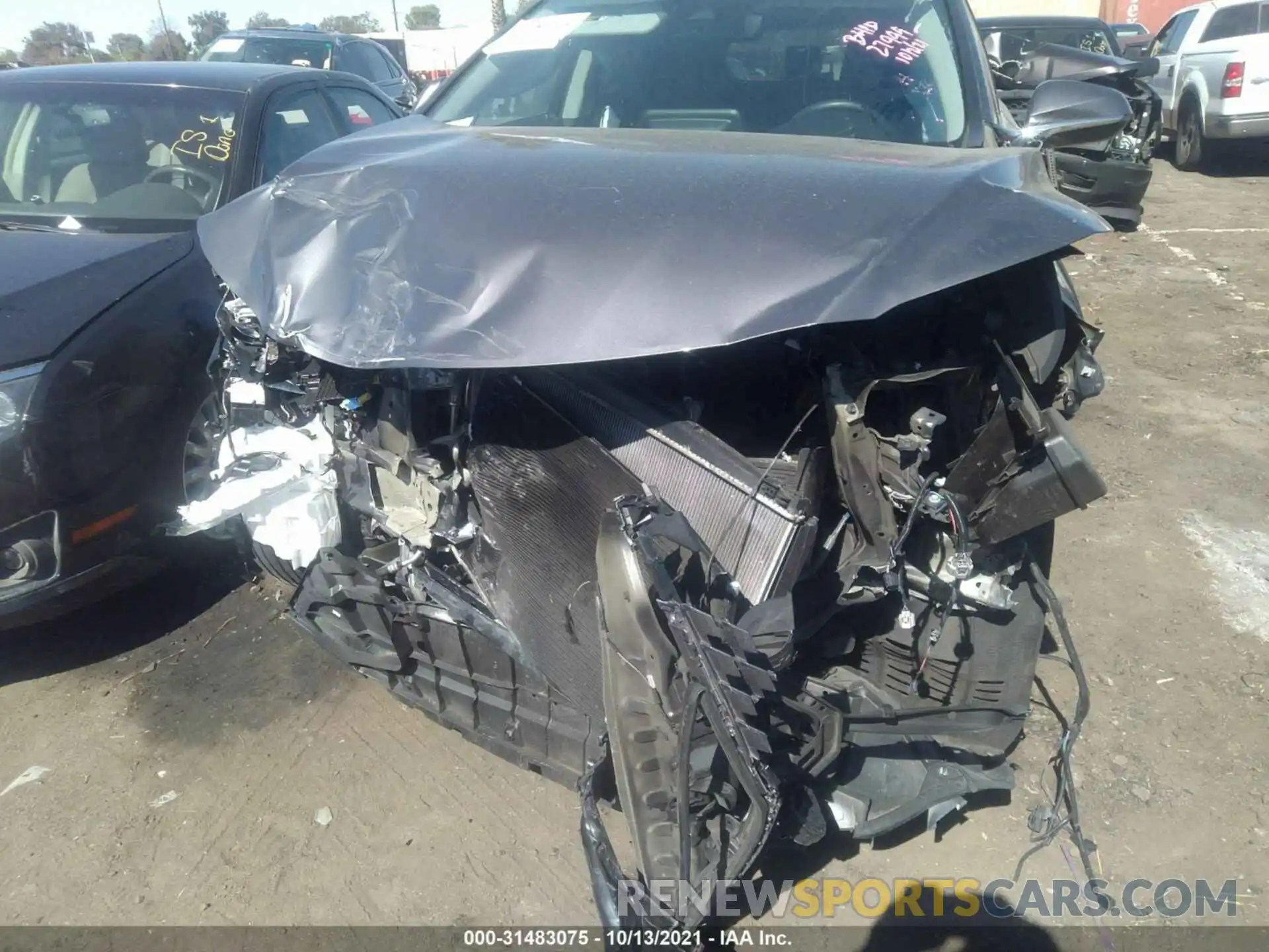 6 Photograph of a damaged car 2T2AZMAA3LC160064 LEXUS RX 2020