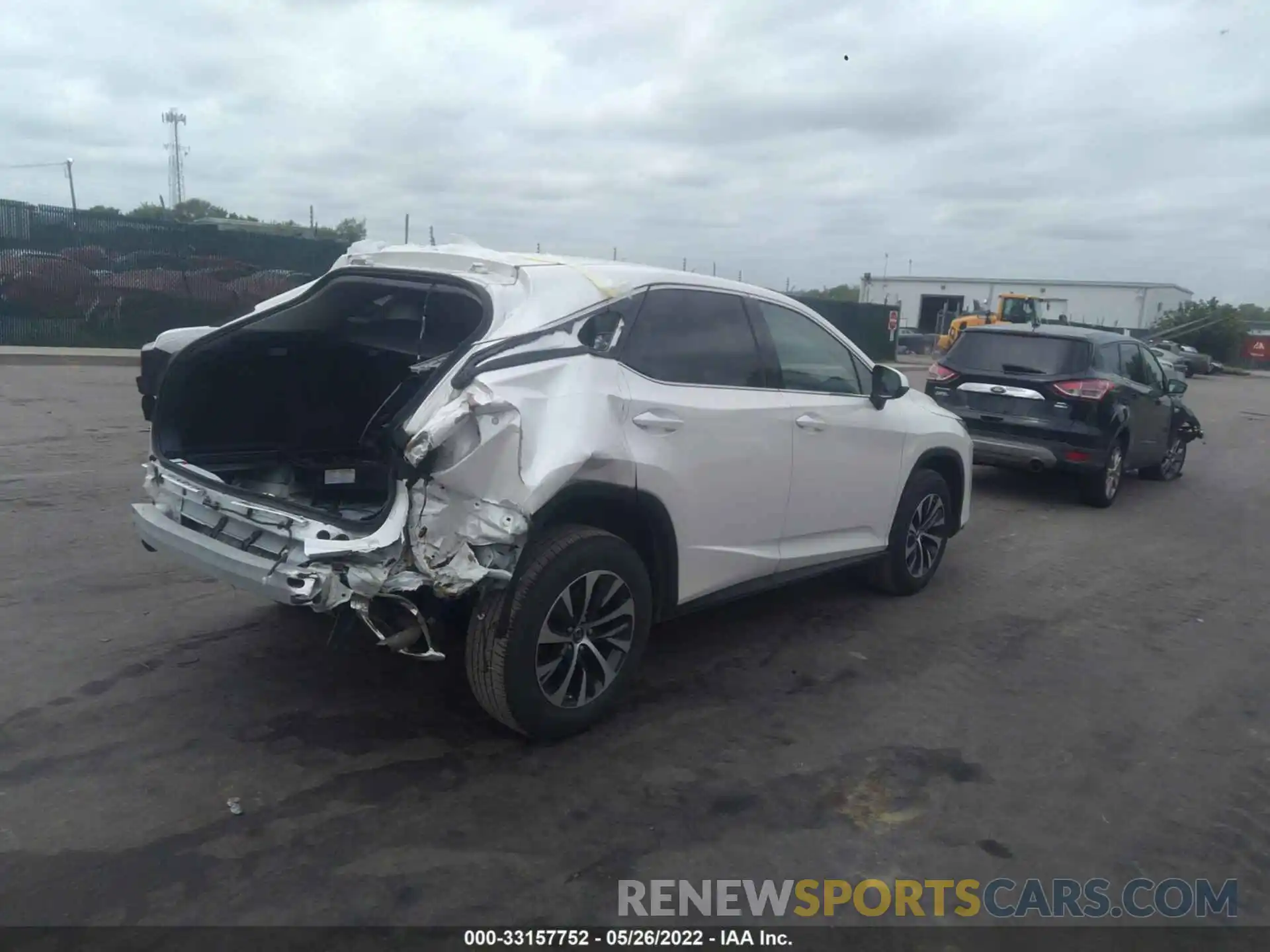 4 Photograph of a damaged car 2T2AZMDA2LC217284 LEXUS RX 2020