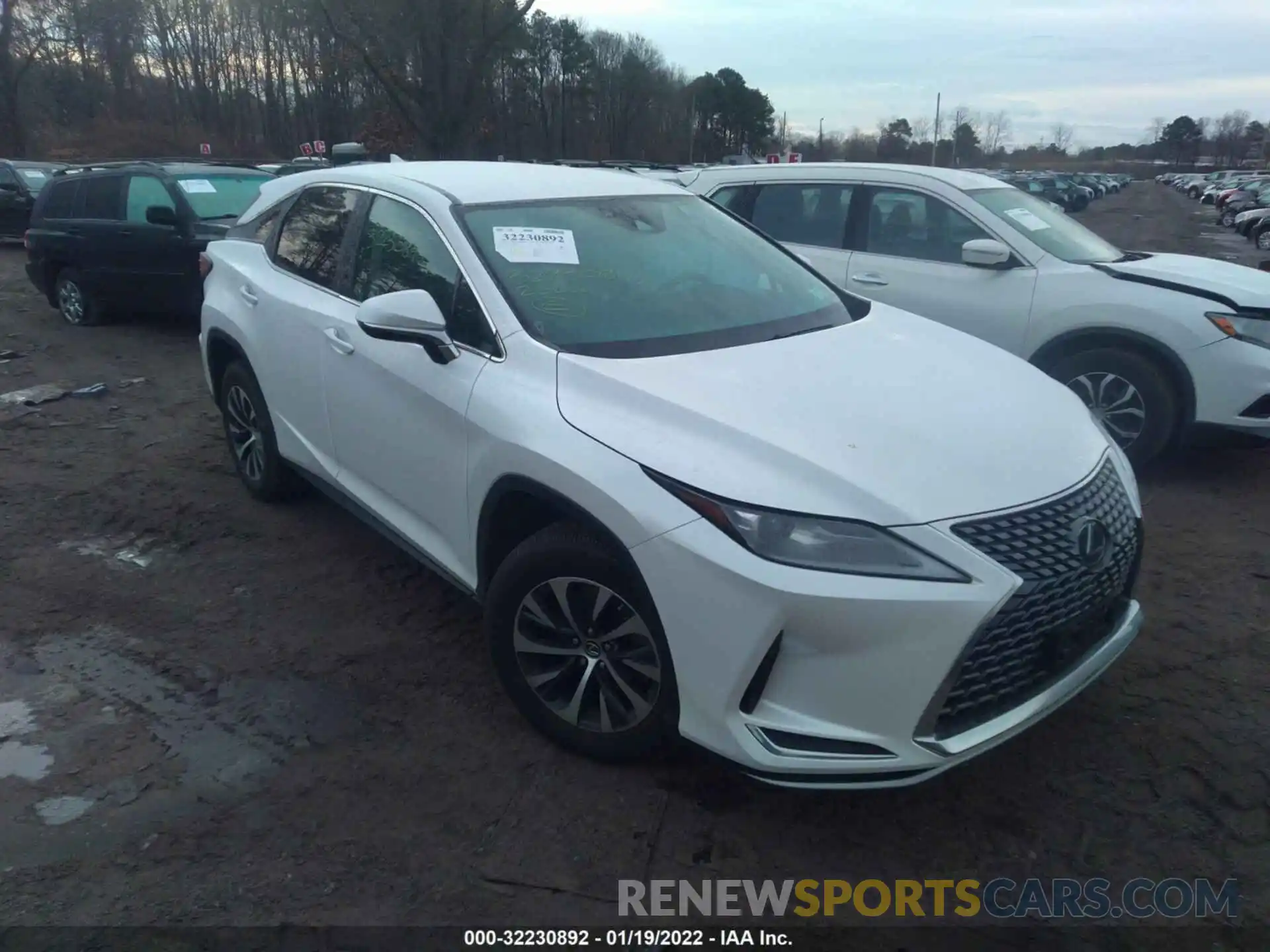 1 Photograph of a damaged car 2T2AZMDA2LC223442 LEXUS RX 2020