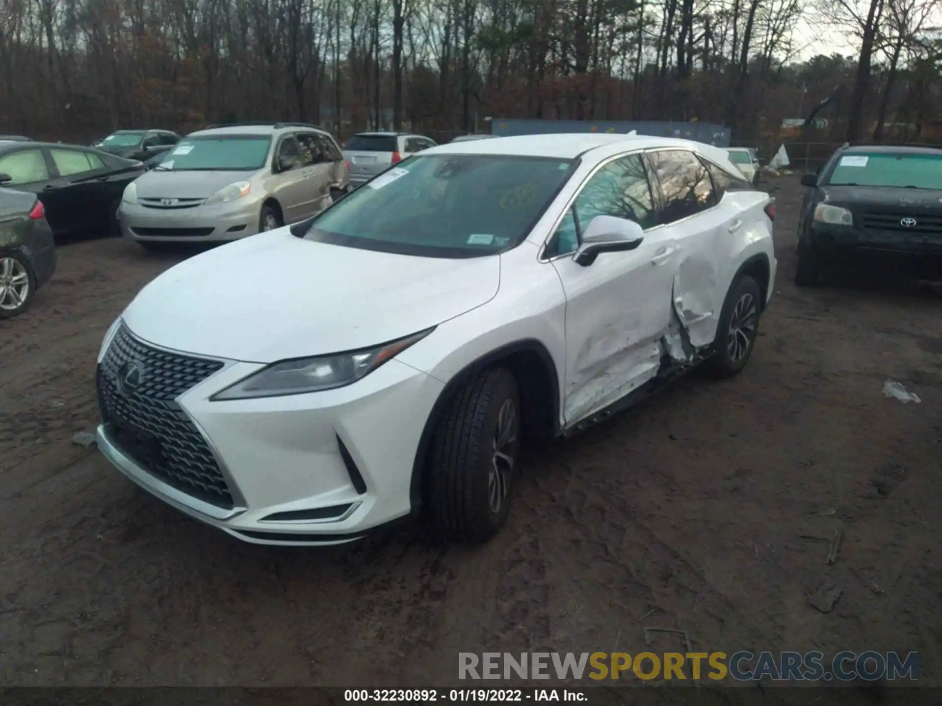 6 Photograph of a damaged car 2T2AZMDA2LC223442 LEXUS RX 2020