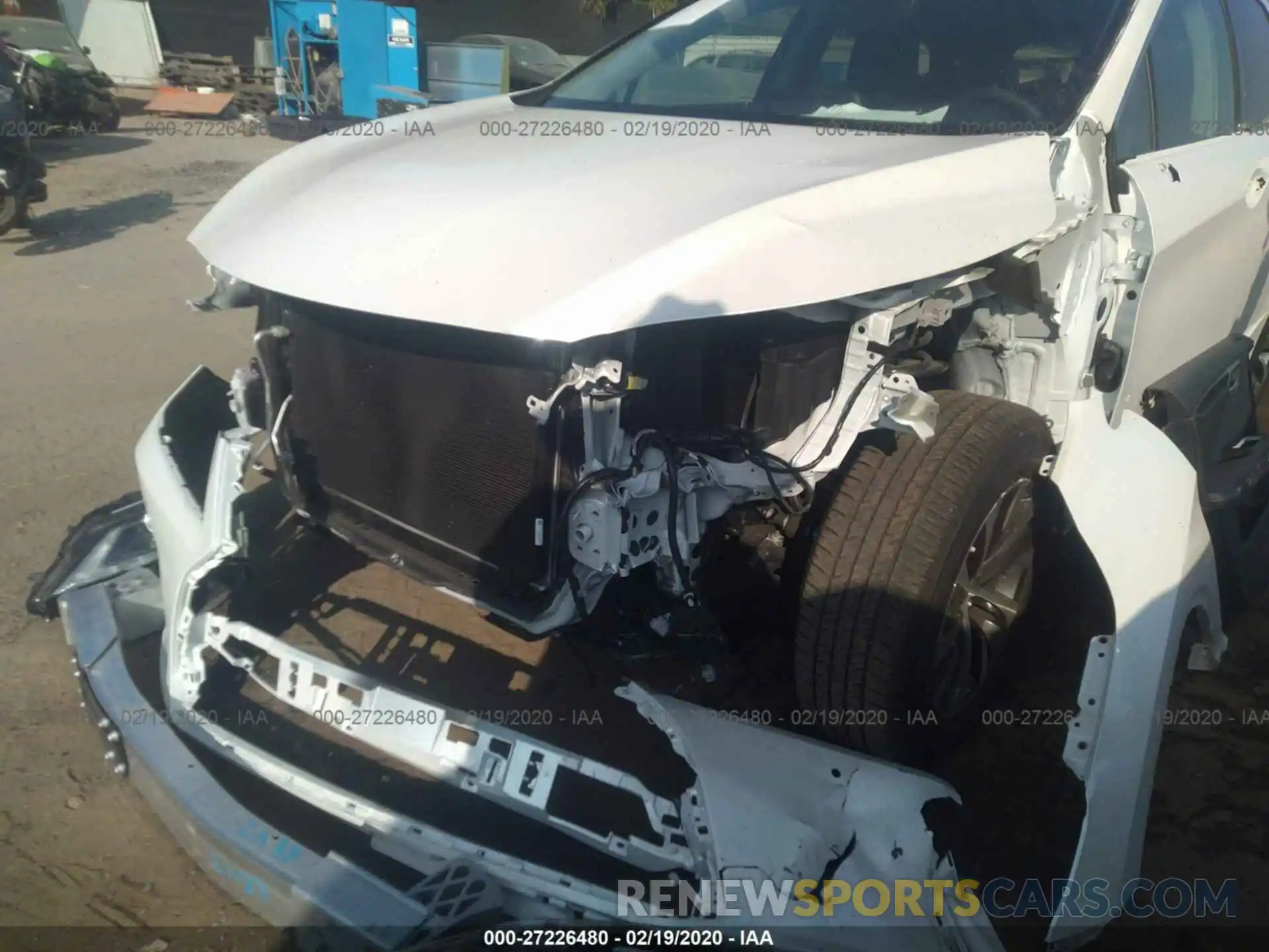 6 Photograph of a damaged car 2T2AZMDA6LC221208 LEXUS RX 2020