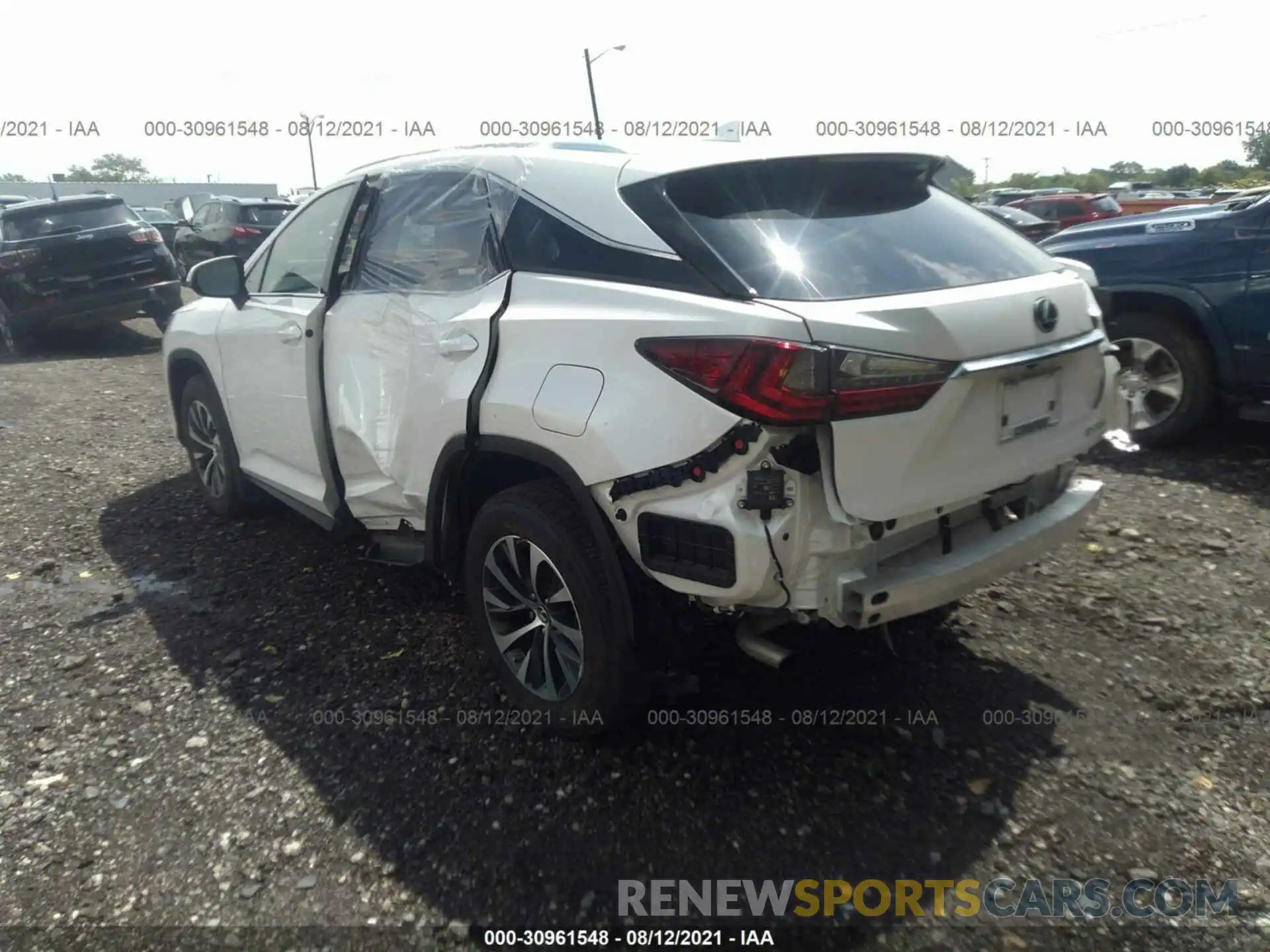 3 Photograph of a damaged car 2T2AZMDA7LC239748 LEXUS RX 2020