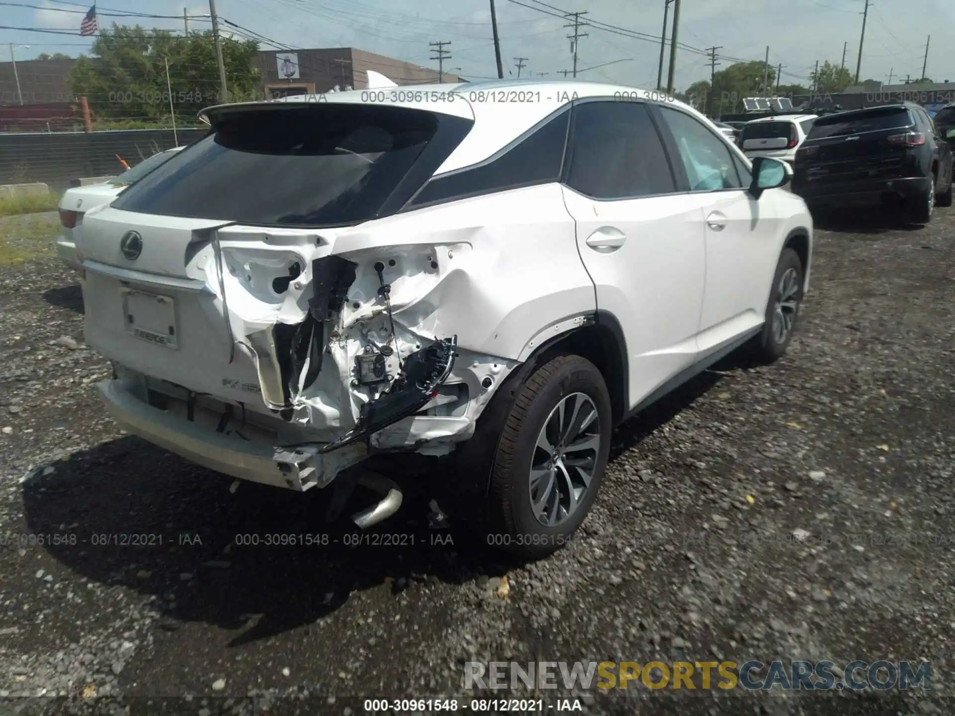 4 Фотография поврежденного автомобиля 2T2AZMDA7LC239748 LEXUS RX 2020