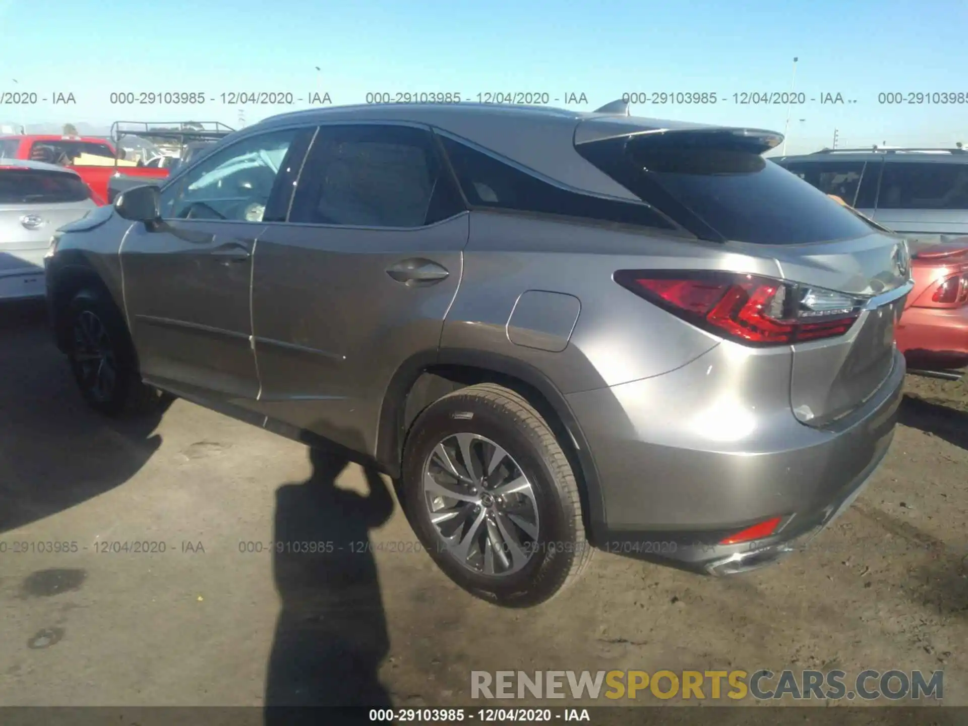 3 Photograph of a damaged car 2T2AZMDA8LC248121 LEXUS RX 2020