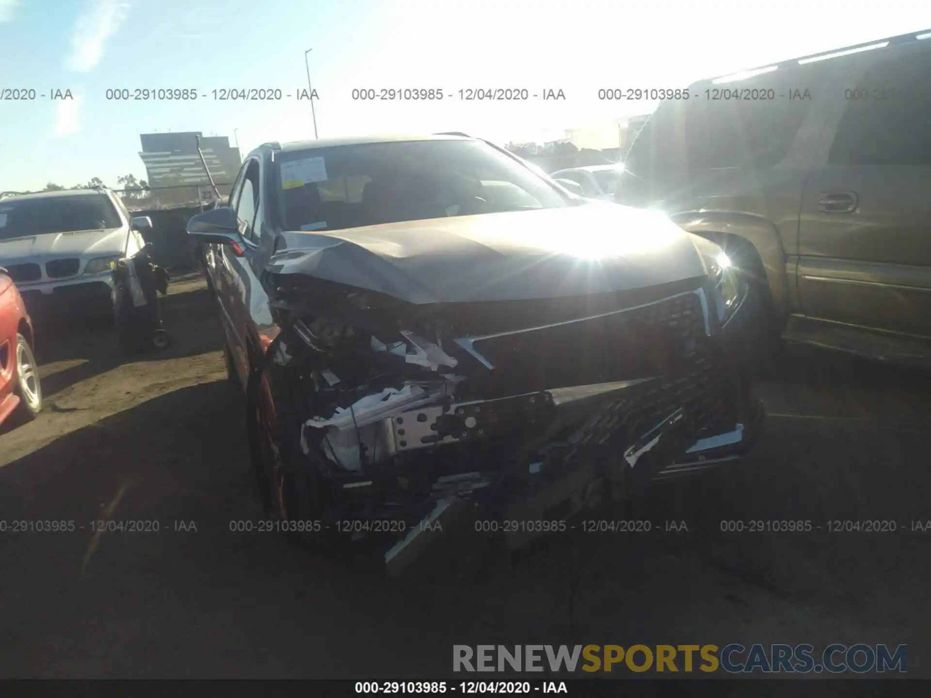 6 Photograph of a damaged car 2T2AZMDA8LC248121 LEXUS RX 2020