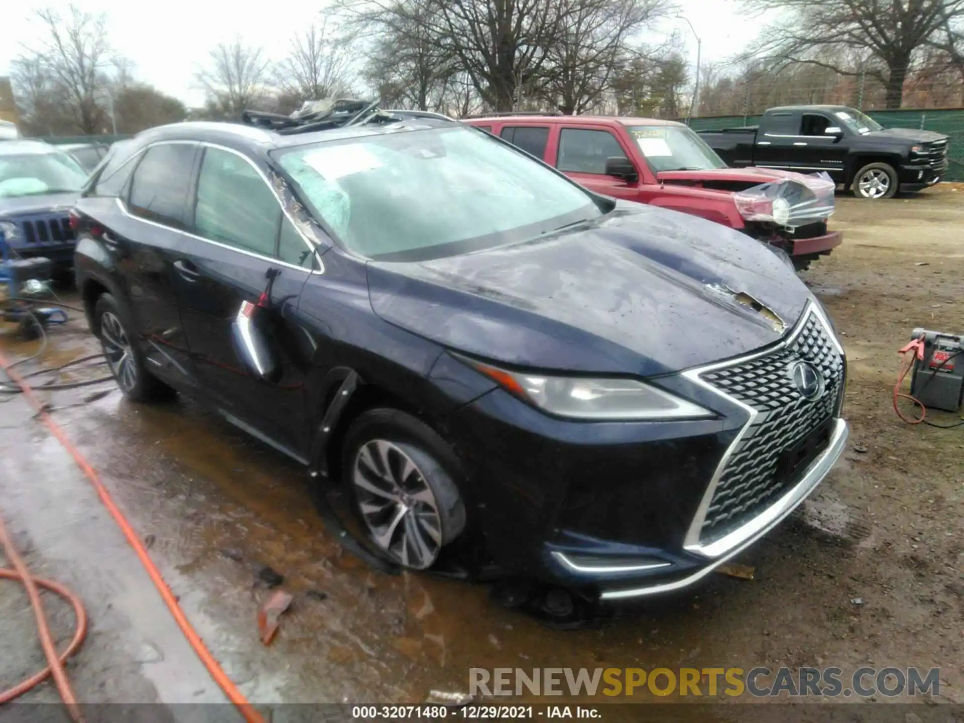 1 Photograph of a damaged car 2T2HGMDA0LC044031 LEXUS RX 2020