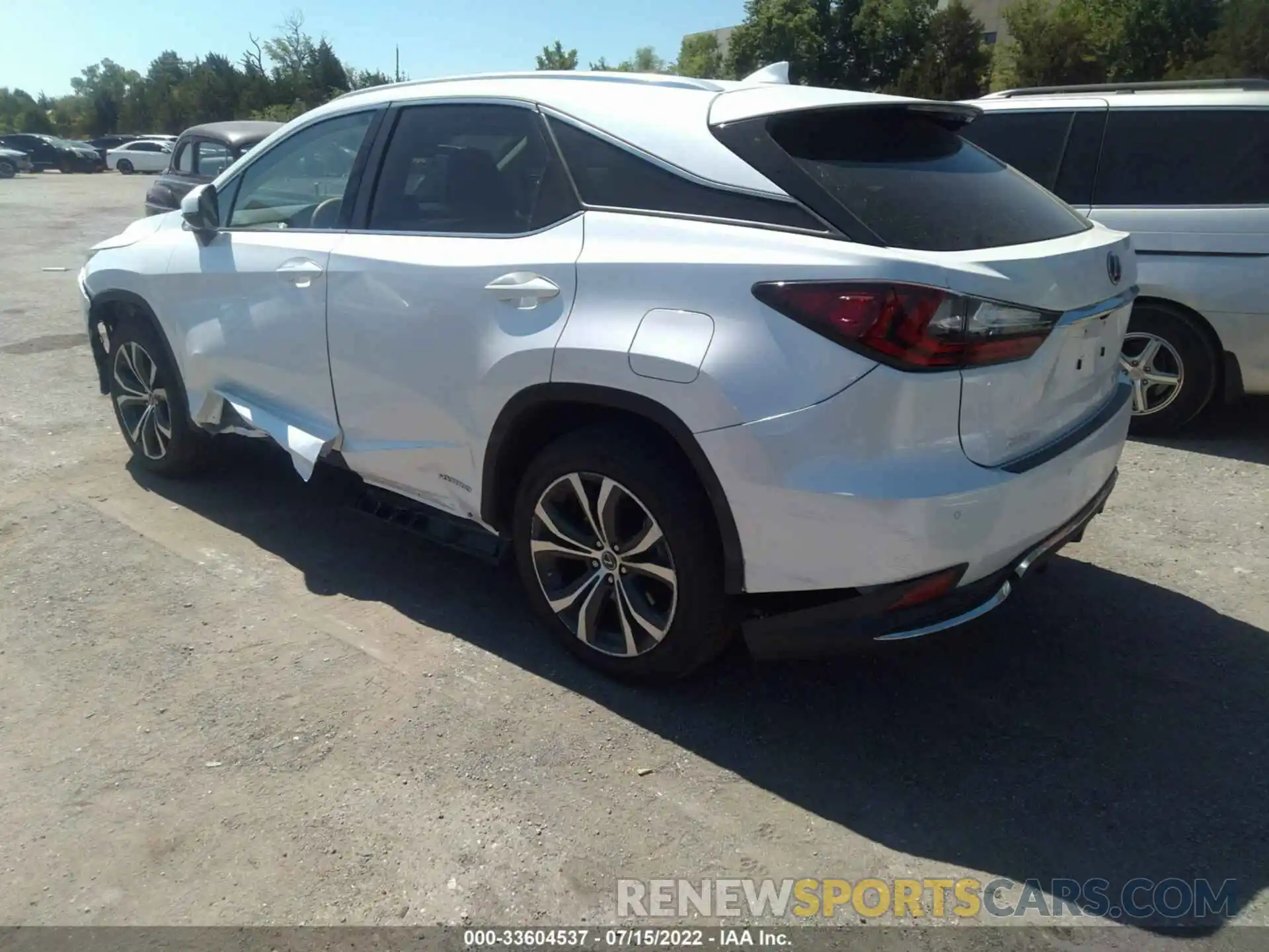 3 Photograph of a damaged car 2T2HGMDA0LC050170 LEXUS RX 2020