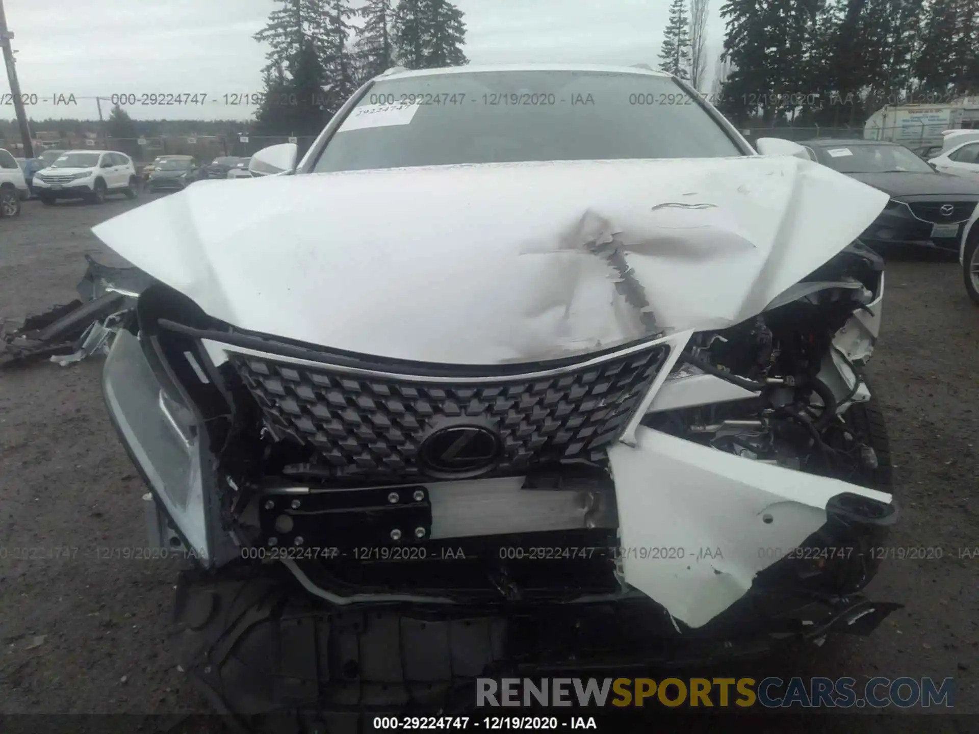 6 Photograph of a damaged car 2T2HGMDA0LC054140 LEXUS RX 2020