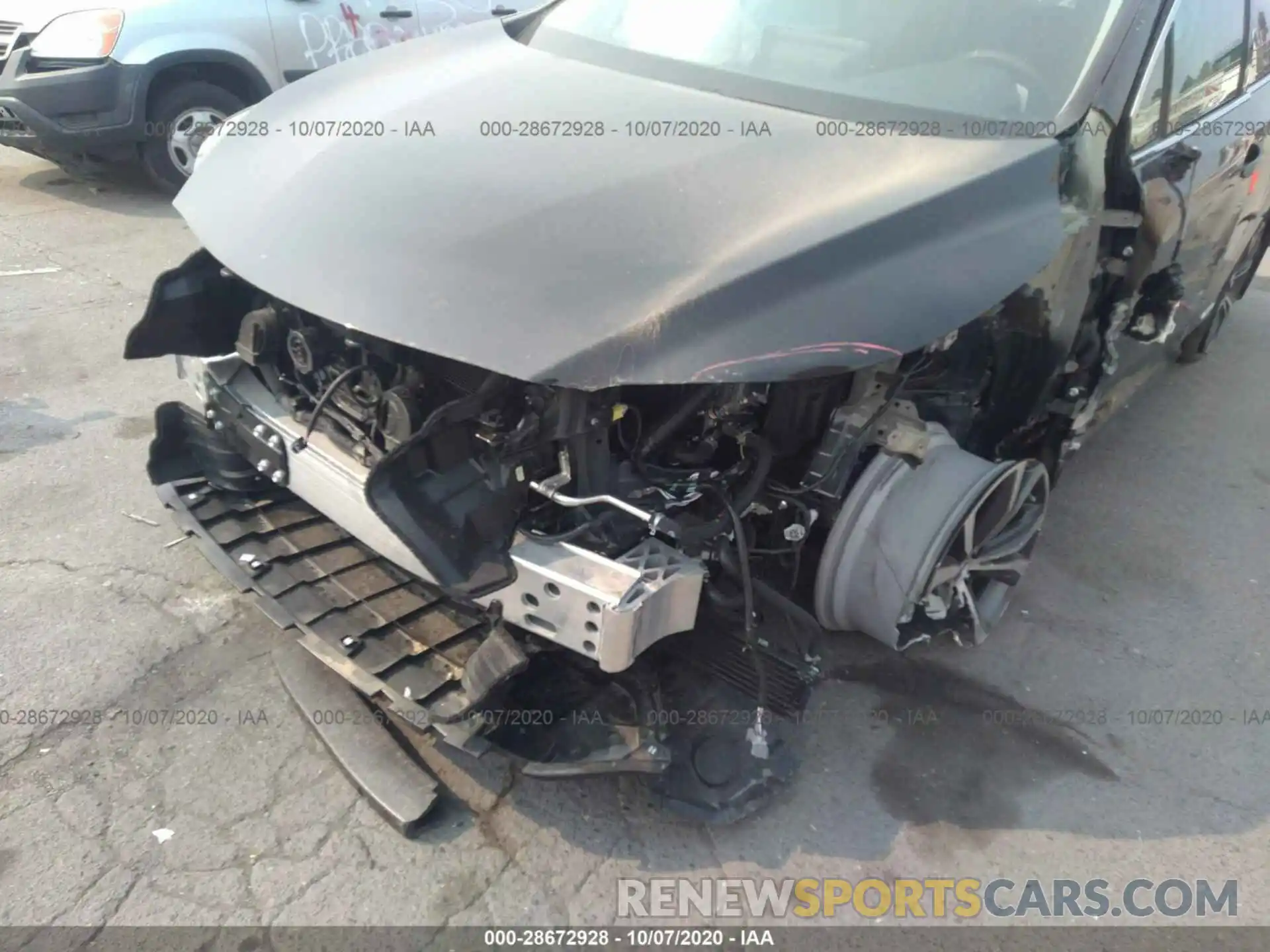 6 Photograph of a damaged car 2T2HGMDA1LC053336 LEXUS RX 2020