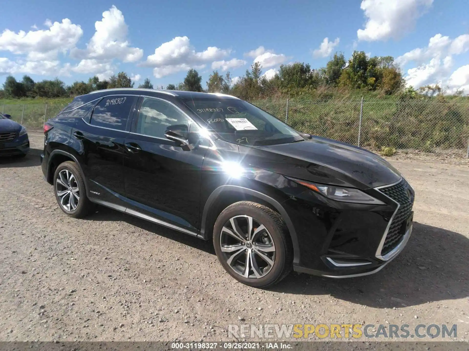 1 Photograph of a damaged car 2T2HGMDA1LC054955 LEXUS RX 2020