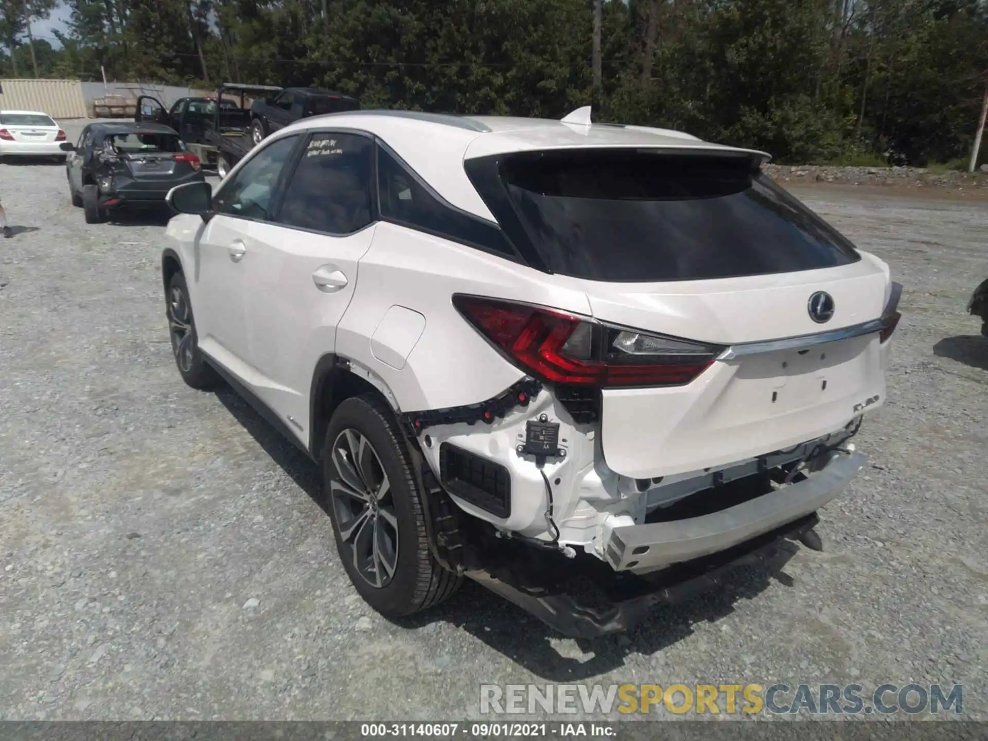 3 Photograph of a damaged car 2T2HGMDA4LC044727 LEXUS RX 2020