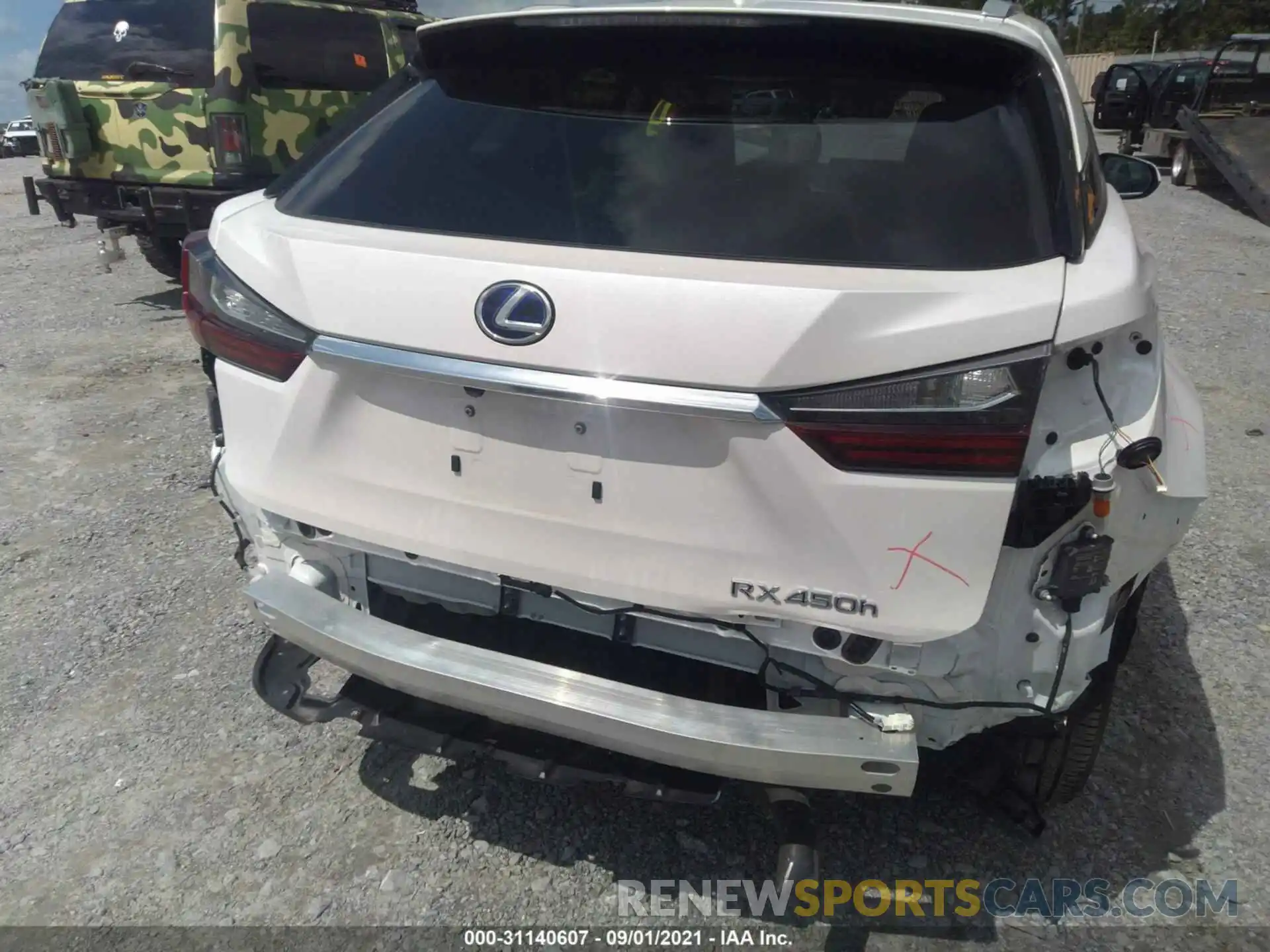 6 Photograph of a damaged car 2T2HGMDA4LC044727 LEXUS RX 2020