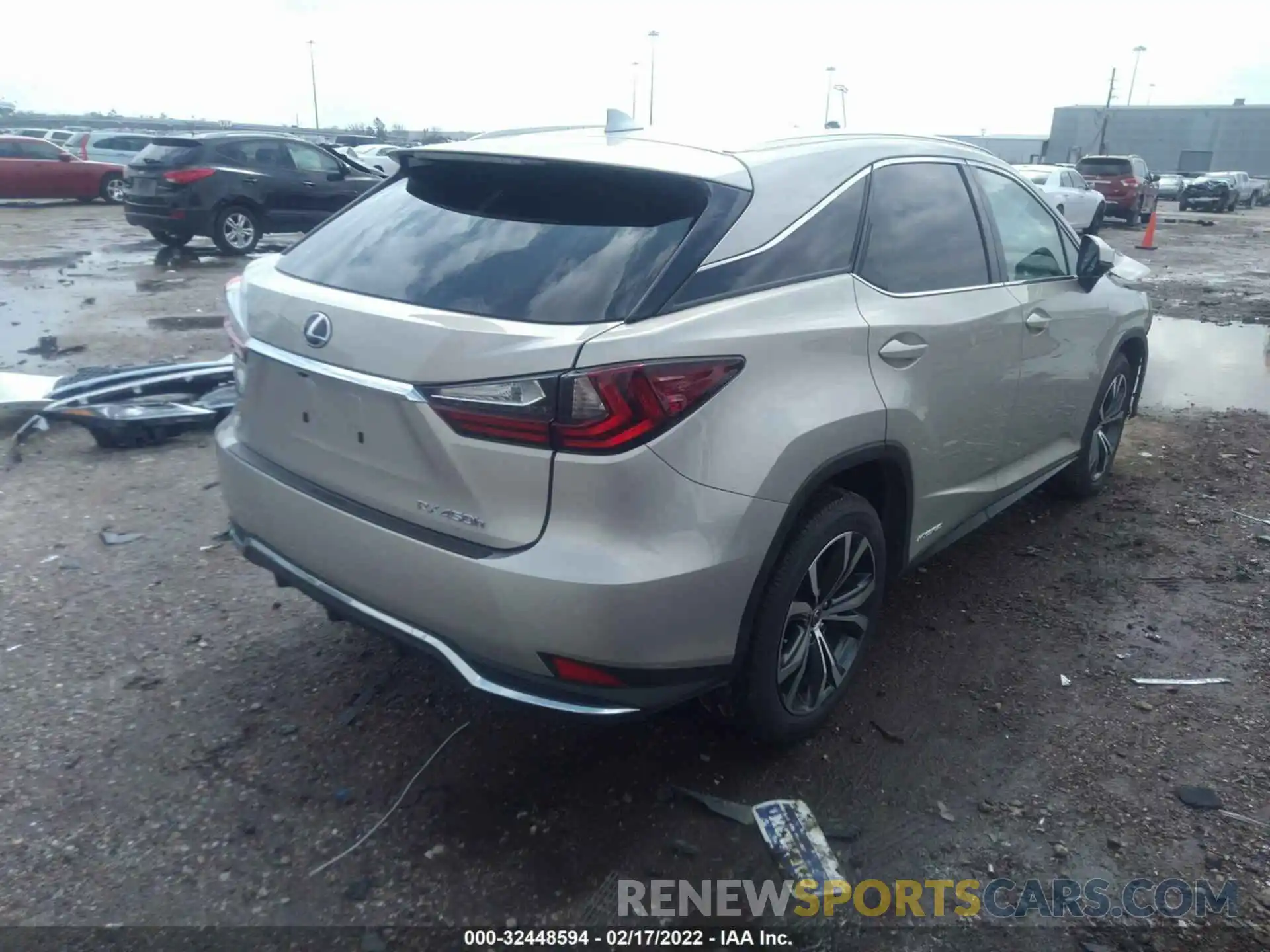 4 Фотография поврежденного автомобиля 2T2HGMDA4LC047367 LEXUS RX 2020