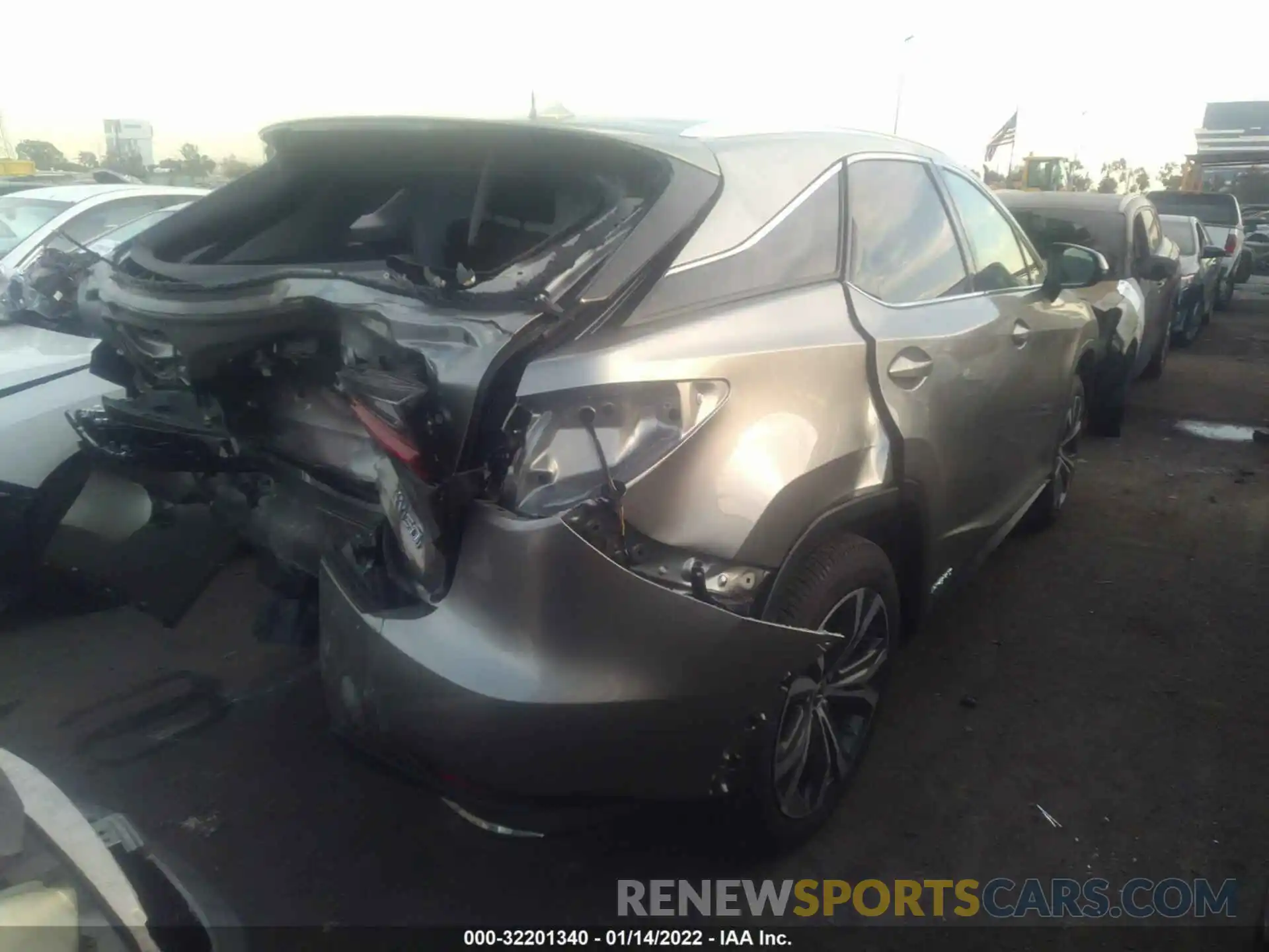 4 Photograph of a damaged car 2T2HGMDA4LC052164 LEXUS RX 2020