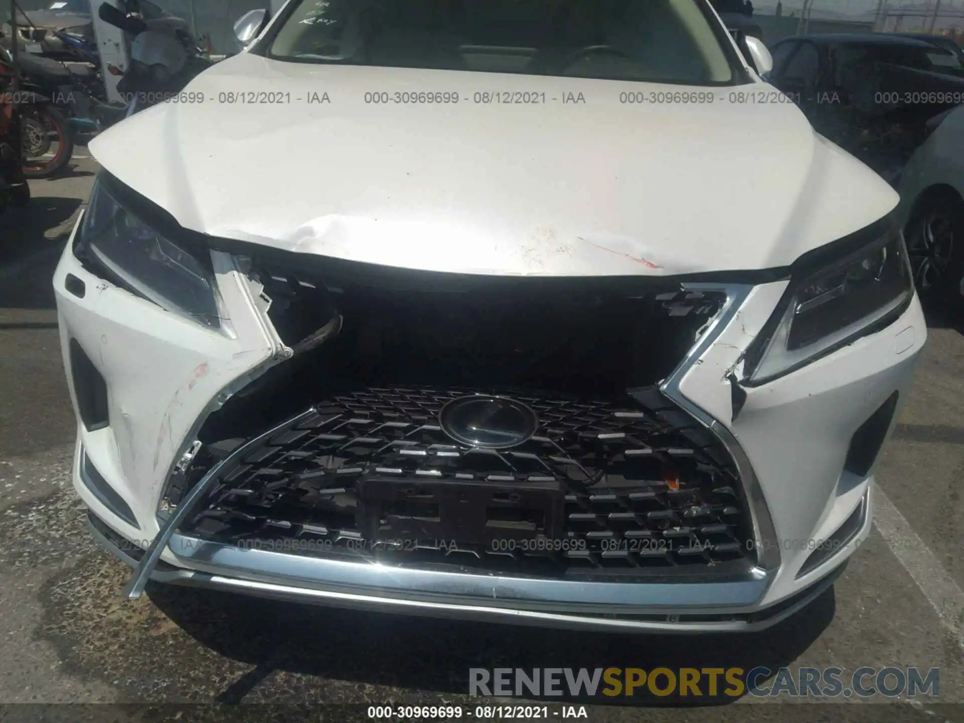 6 Photograph of a damaged car 2T2HGMDA5LC043358 LEXUS RX 2020