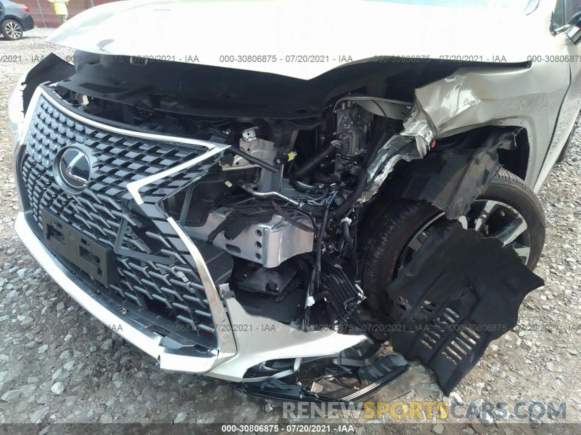 6 Фотография поврежденного автомобиля 2T2HGMDA5LC049354 LEXUS RX 2020