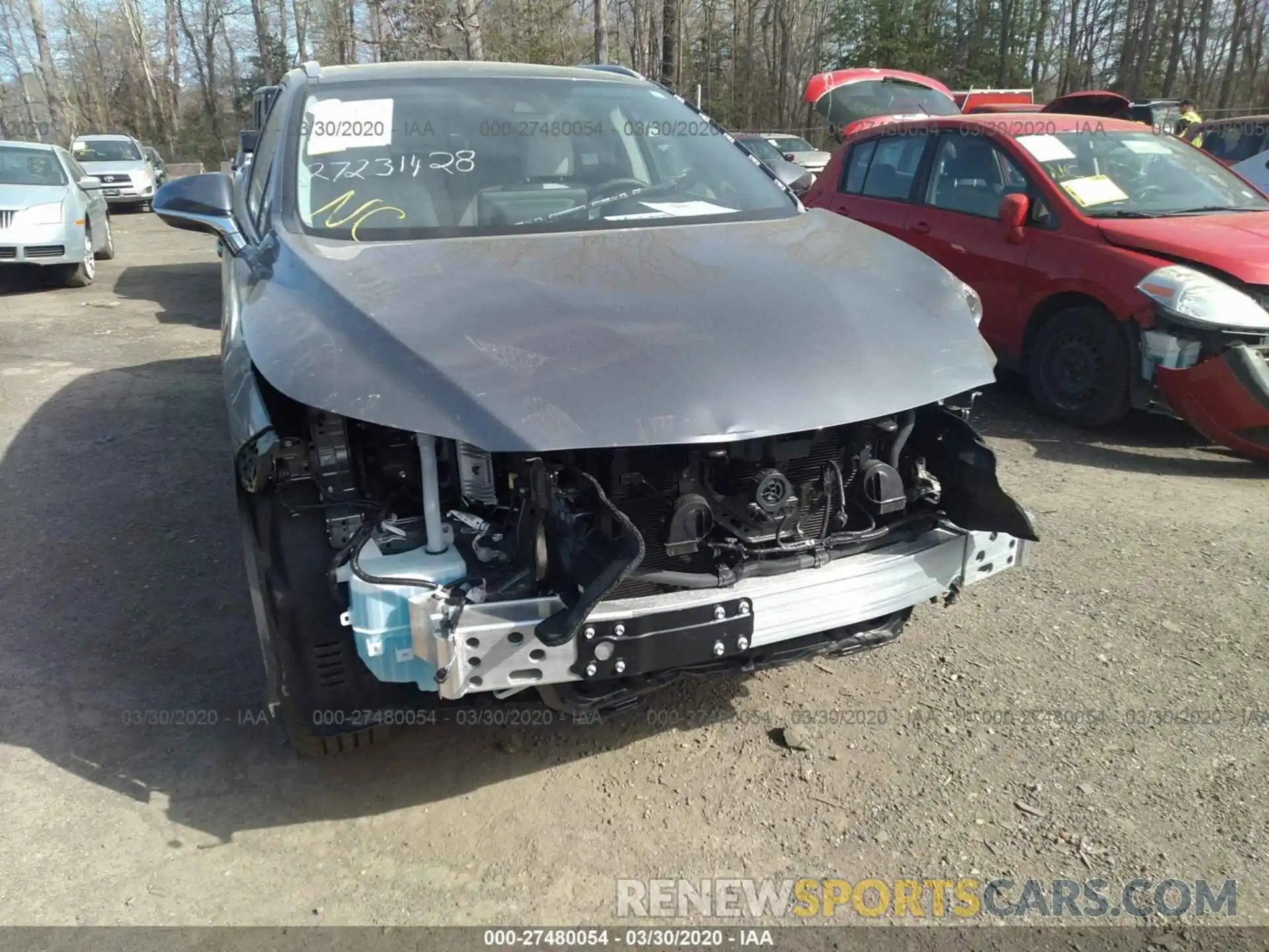 6 Фотография поврежденного автомобиля 2T2HGMDA6LC046933 LEXUS RX 2020