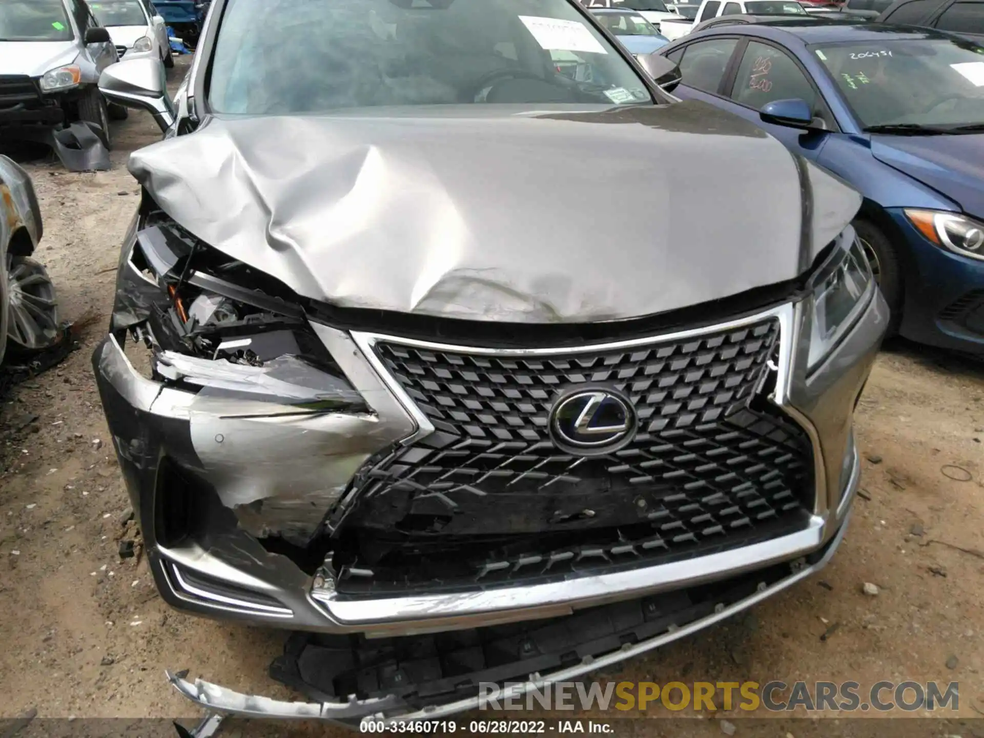 6 Photograph of a damaged car 2T2HGMDA8LC050479 LEXUS RX 2020