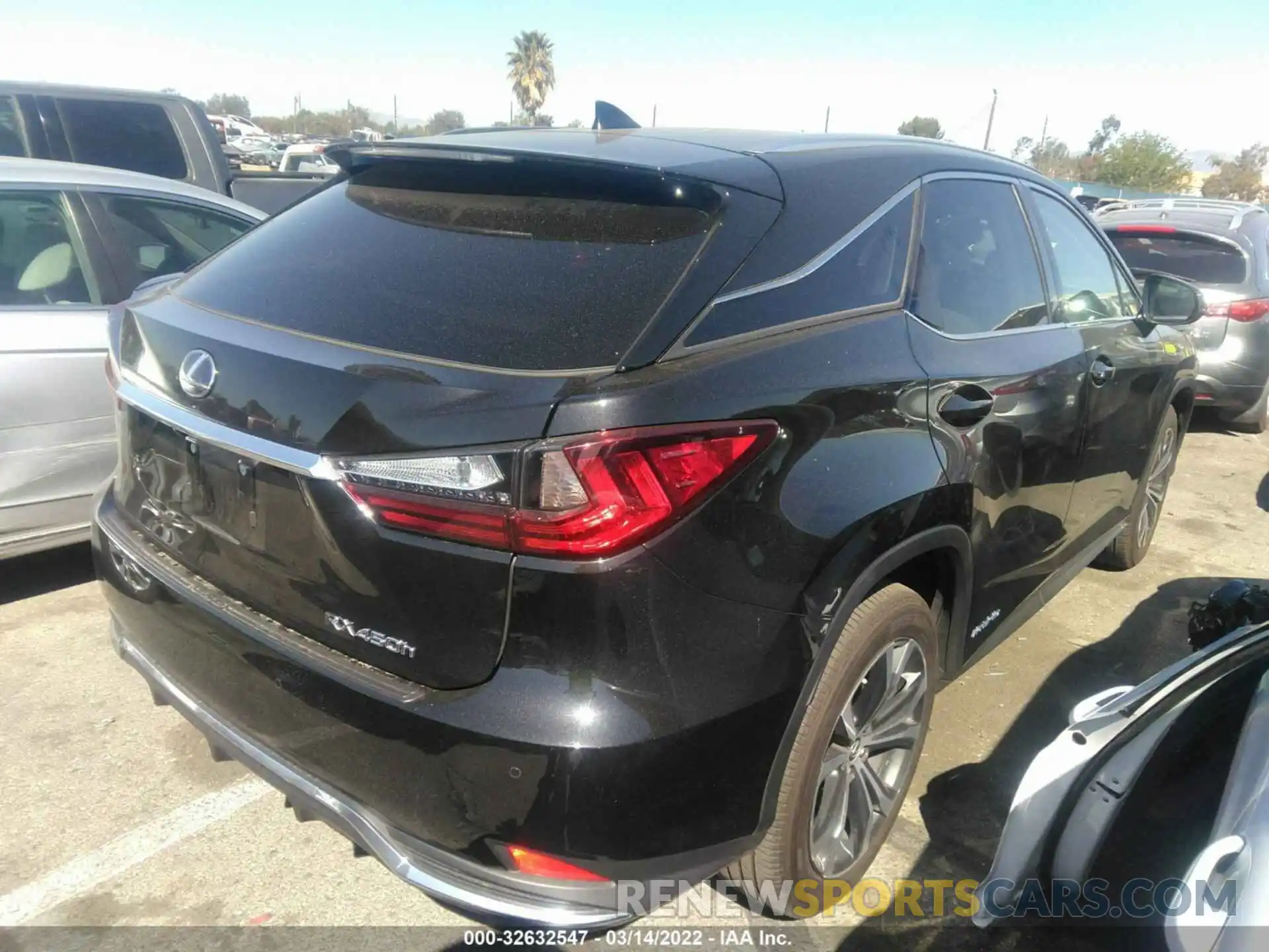 4 Photograph of a damaged car 2T2HGMDA8LC053351 LEXUS RX 2020