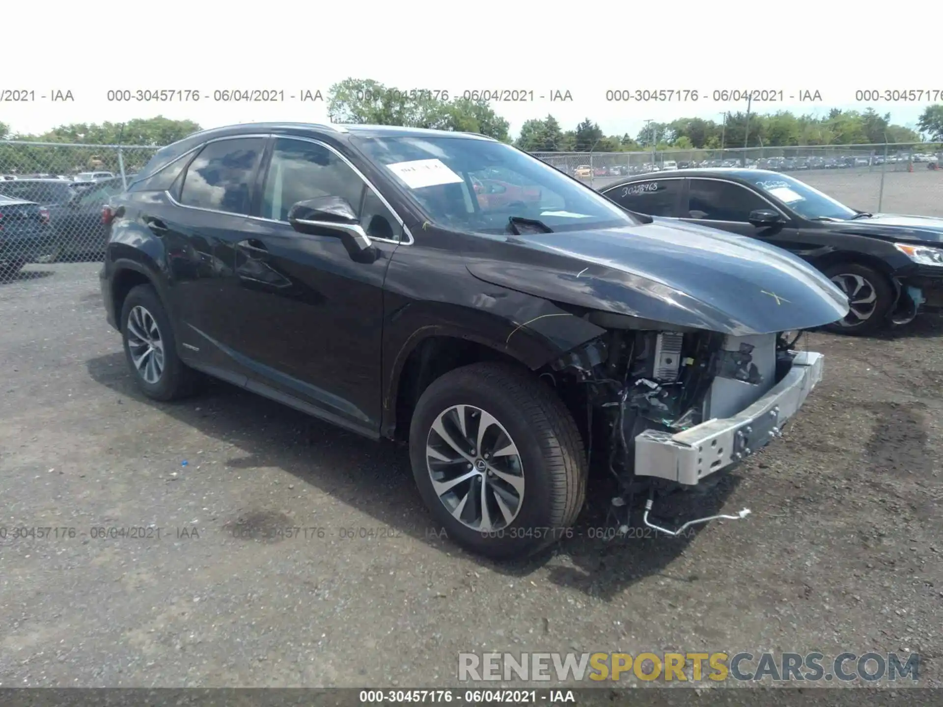 1 Фотография поврежденного автомобиля 2T2HGMDAXLC051780 LEXUS RX 2020